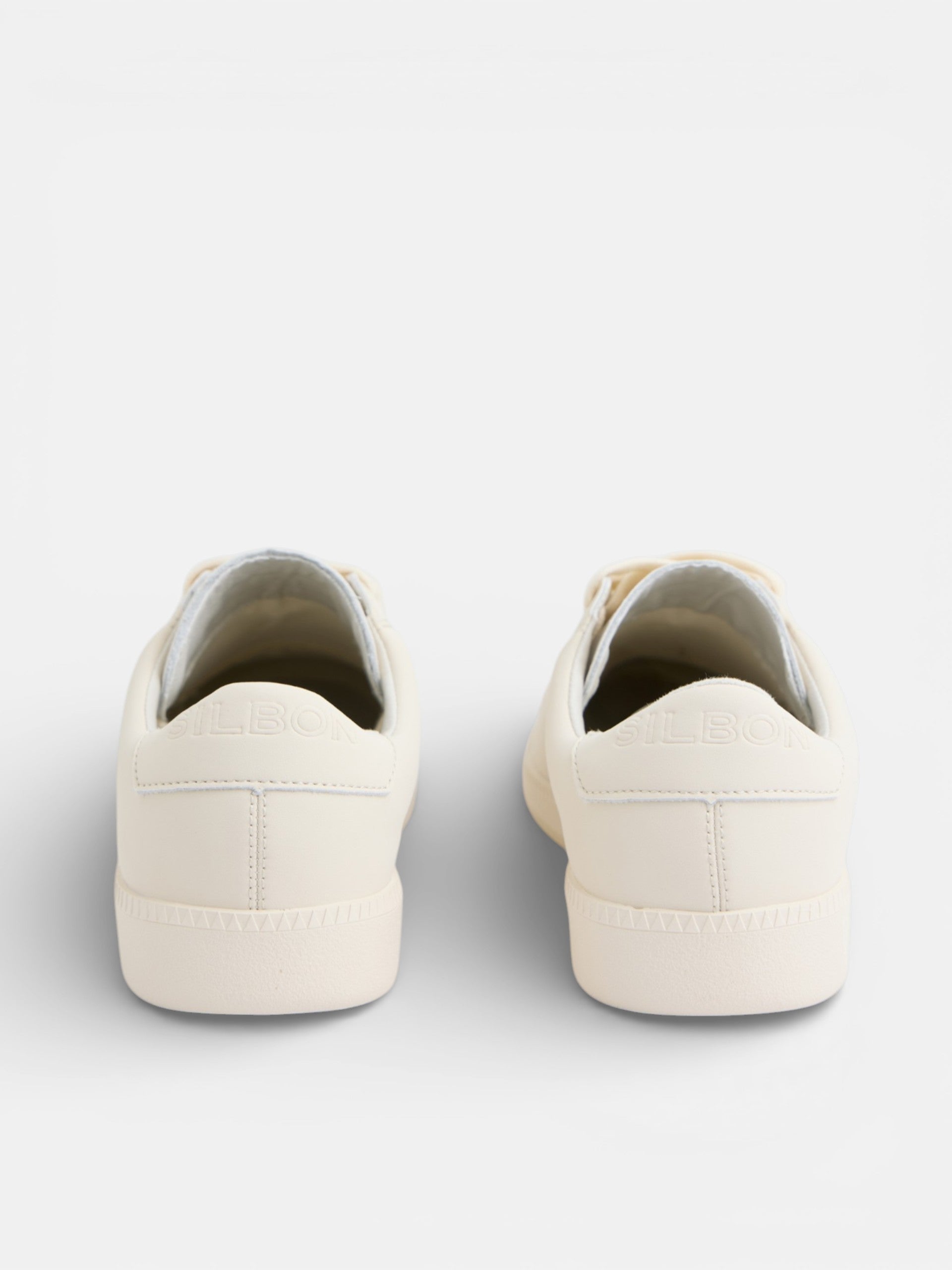 Classic white Silbon women's sneaker