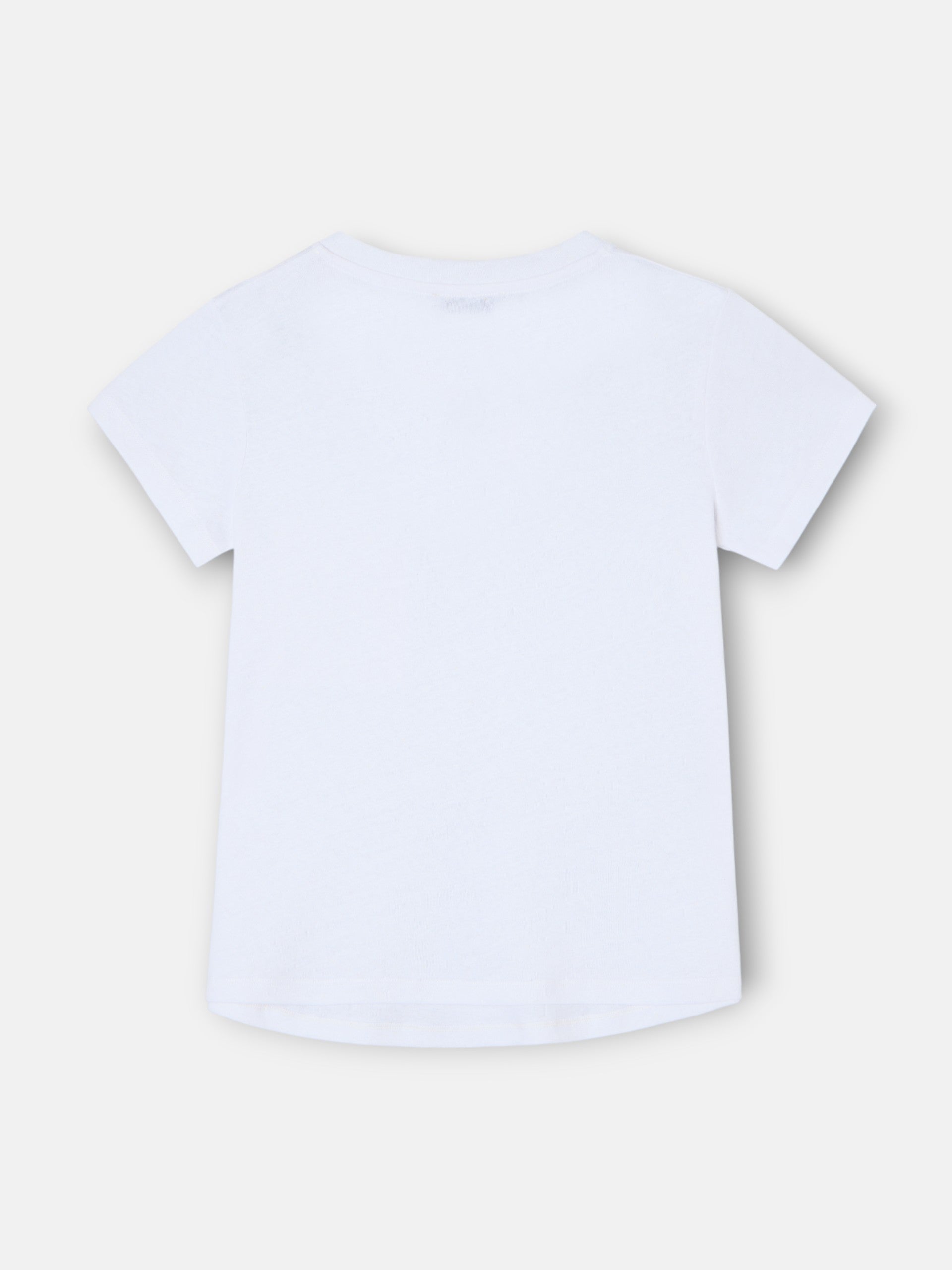 Camiseta woman bolsillo raqueta blanca