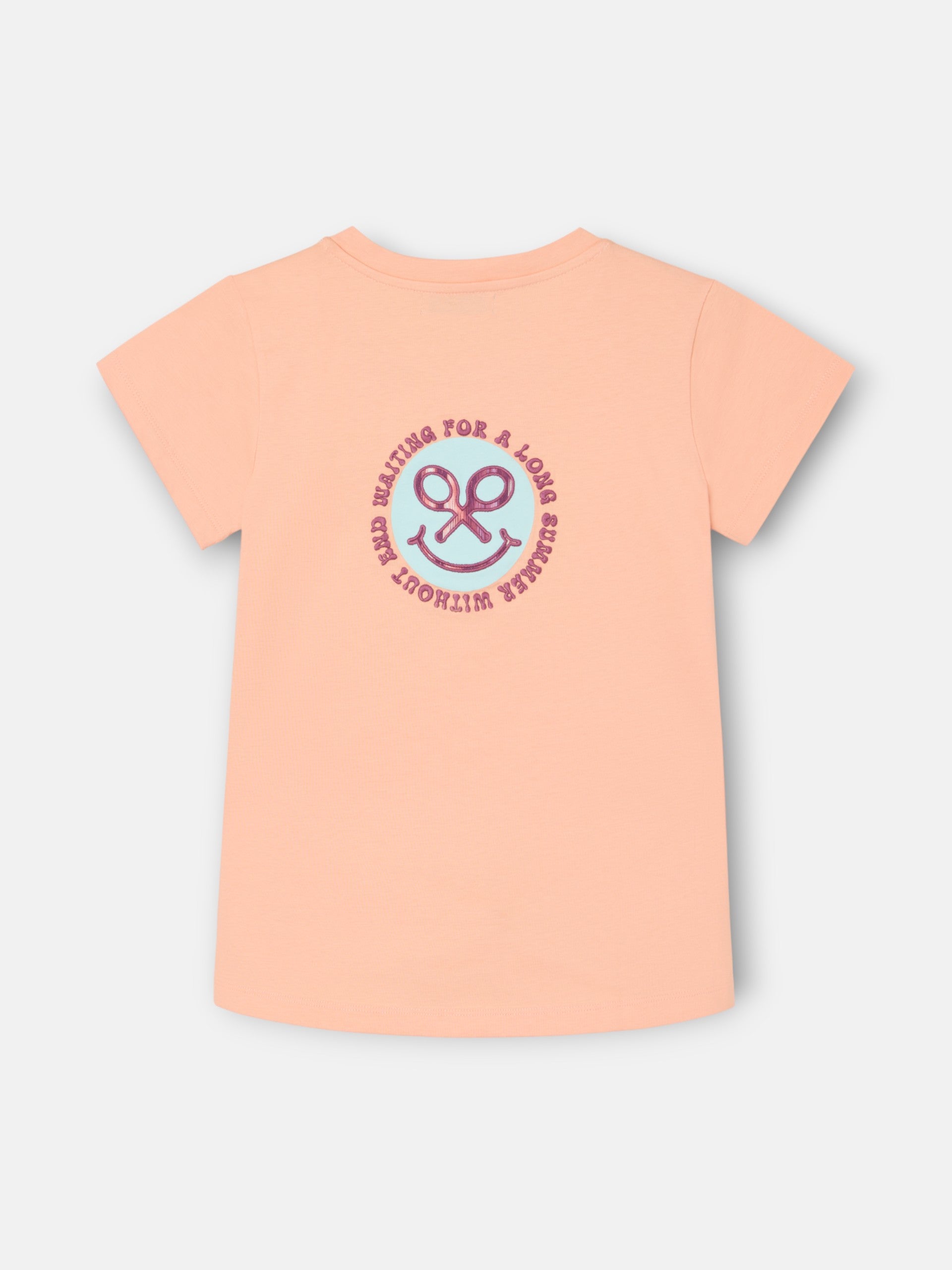 Camisola mulher smile estampado laranja