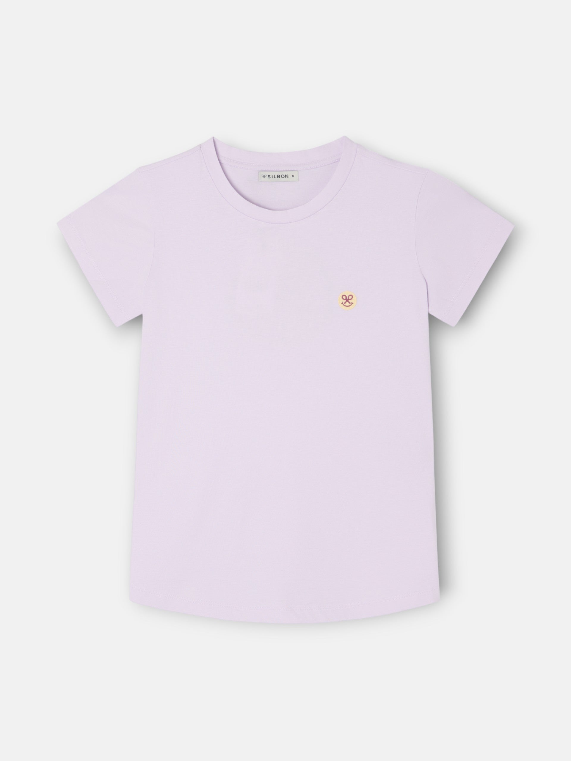 Camiseta woman smile estampado morada