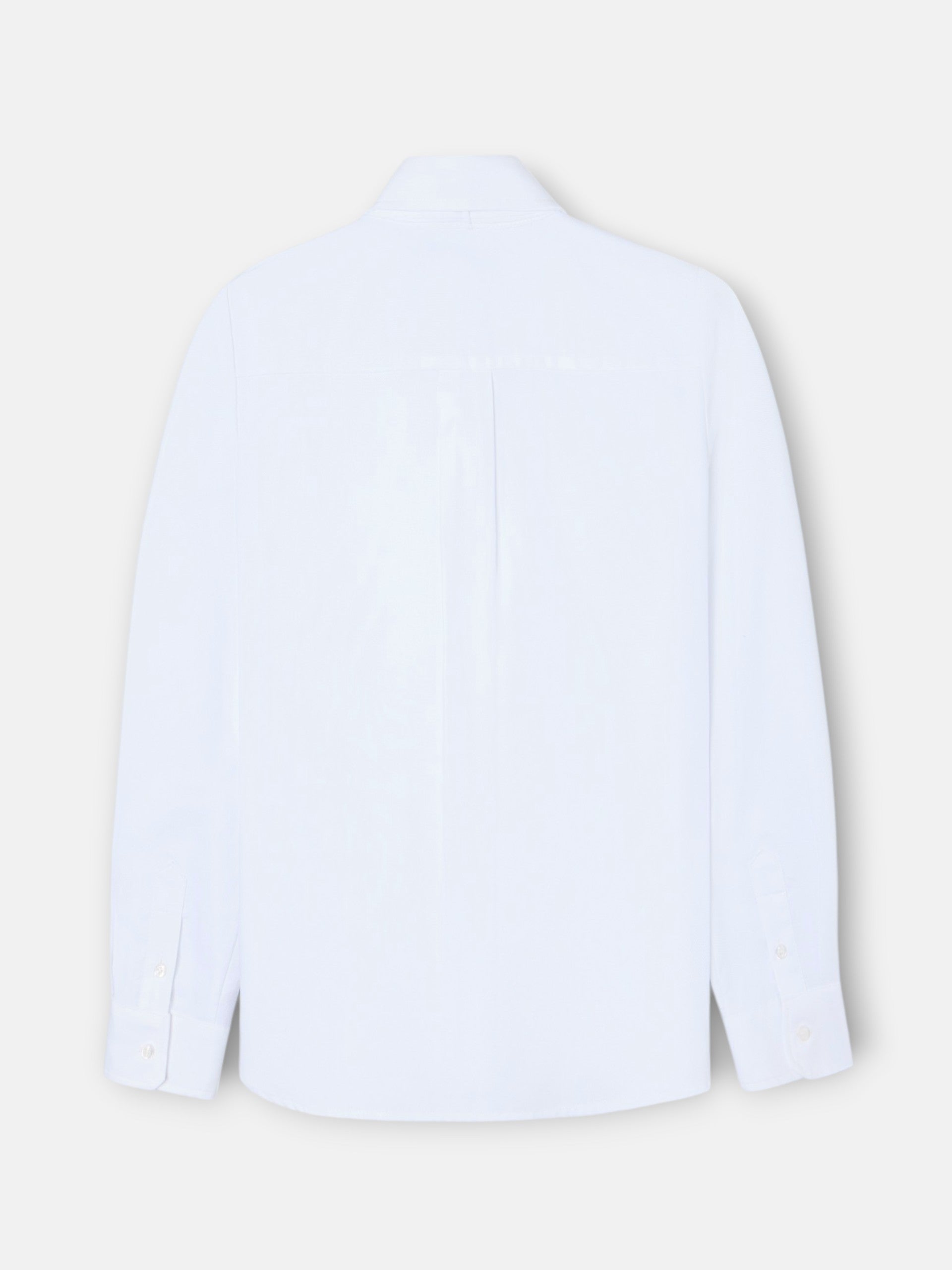 White tie shirt