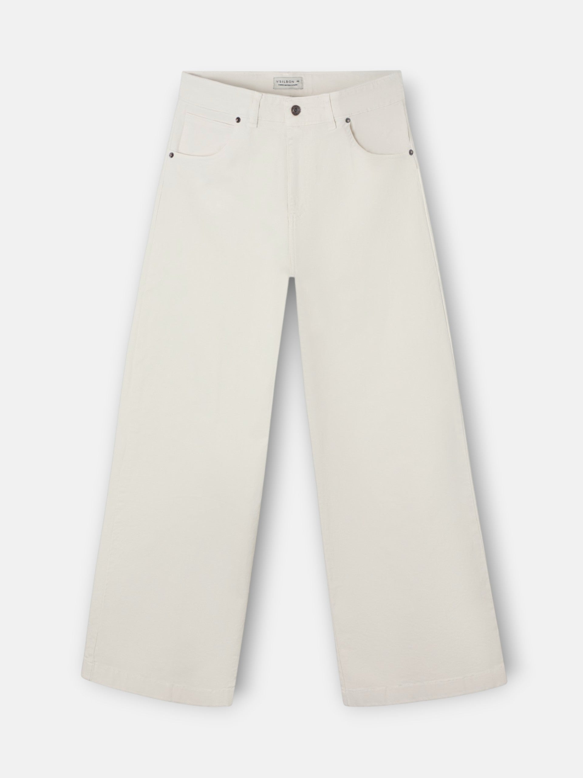 Pantalon en denim brut