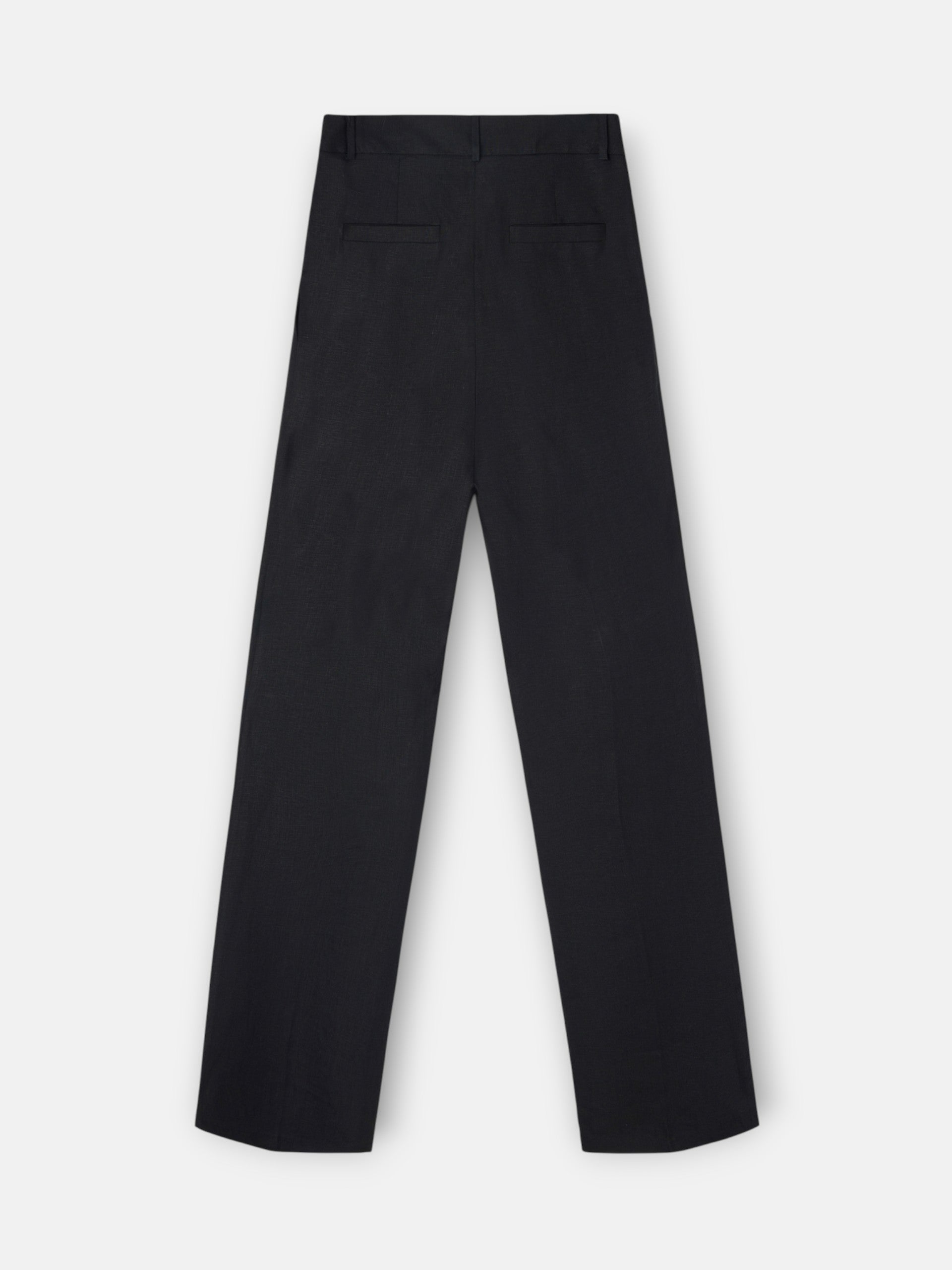 Pantalon en lin noir