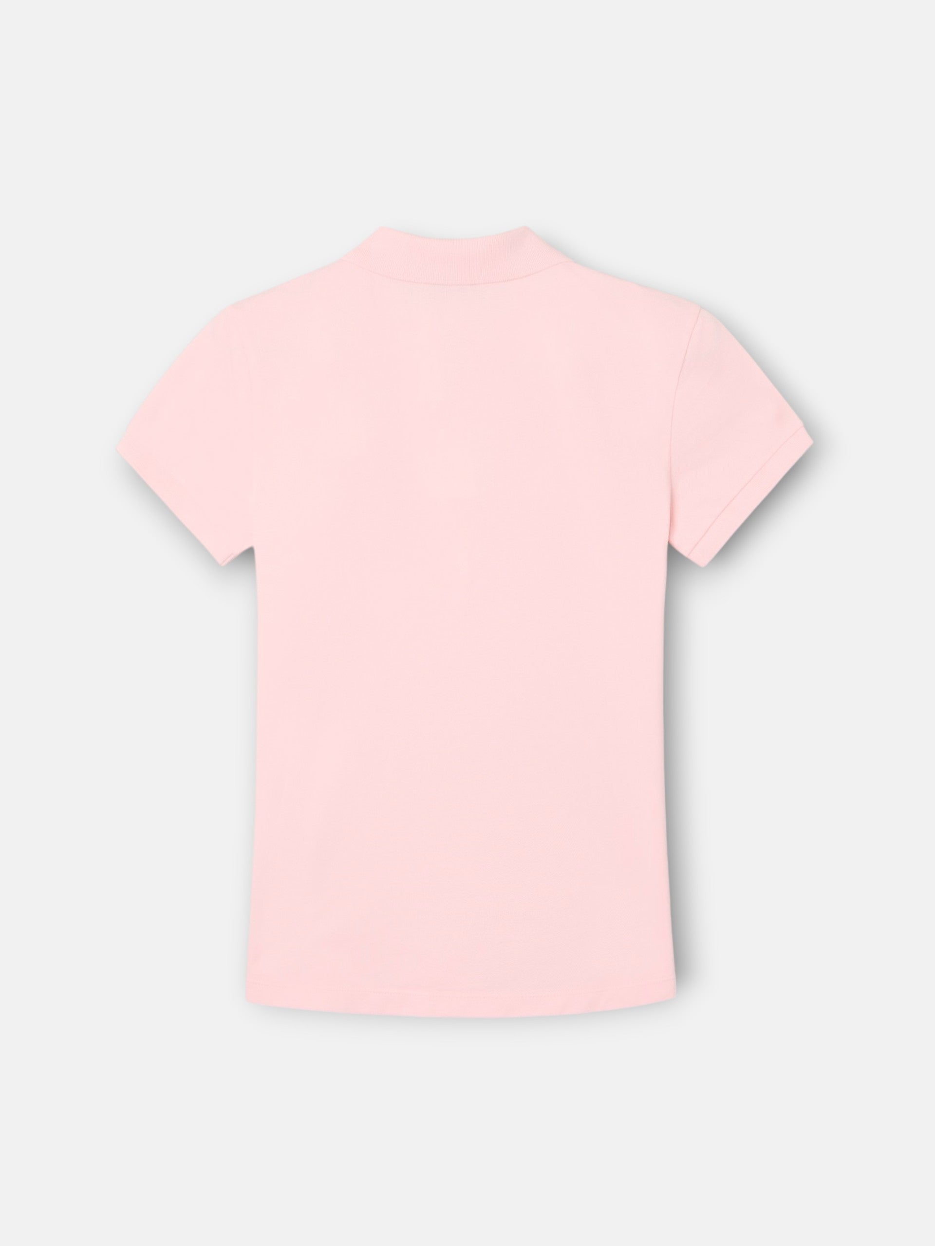 Classic light pink women's polo