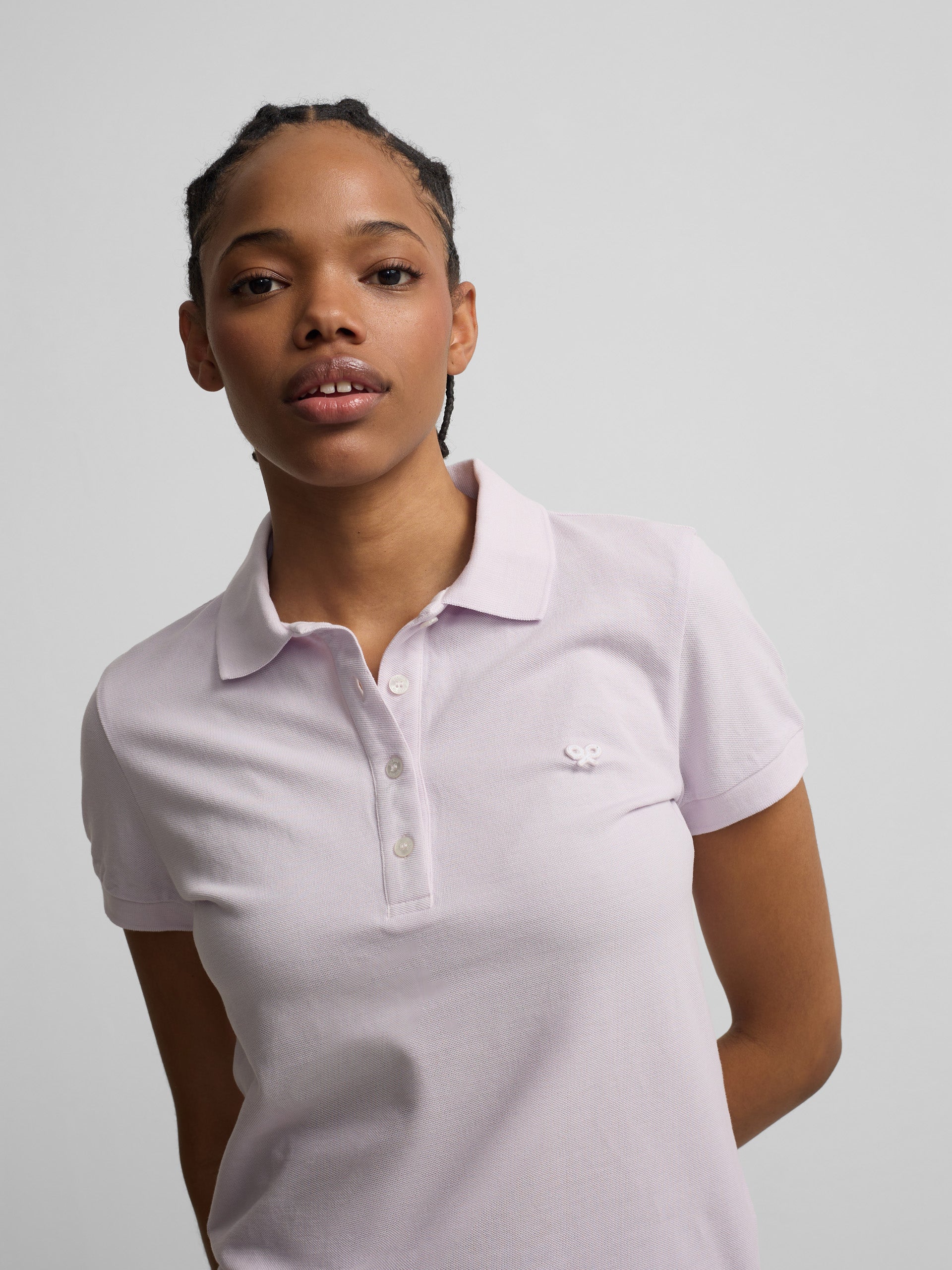 Classic lilac women's polo