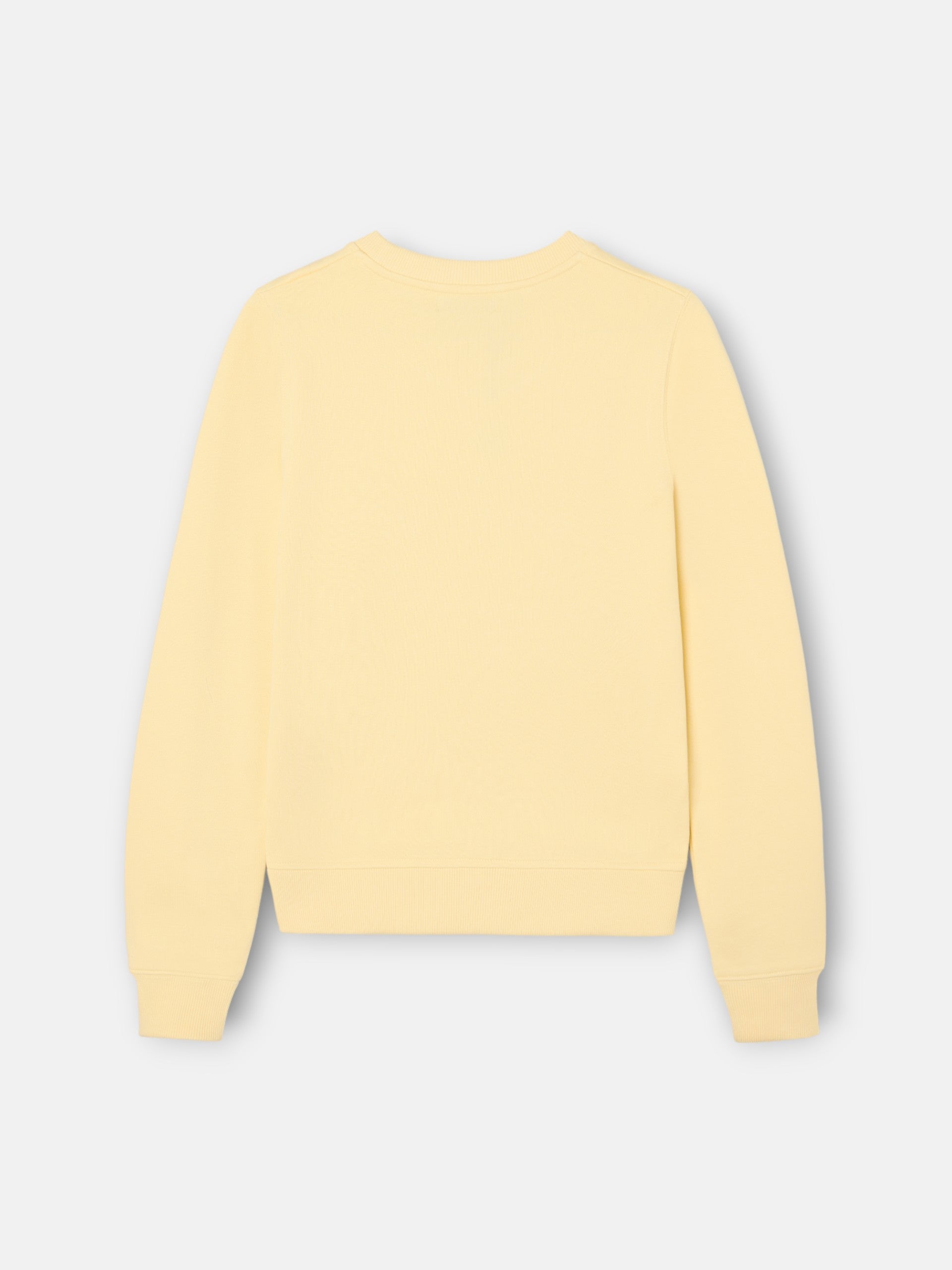 Sudadera woman detalle cuerdas amarilla