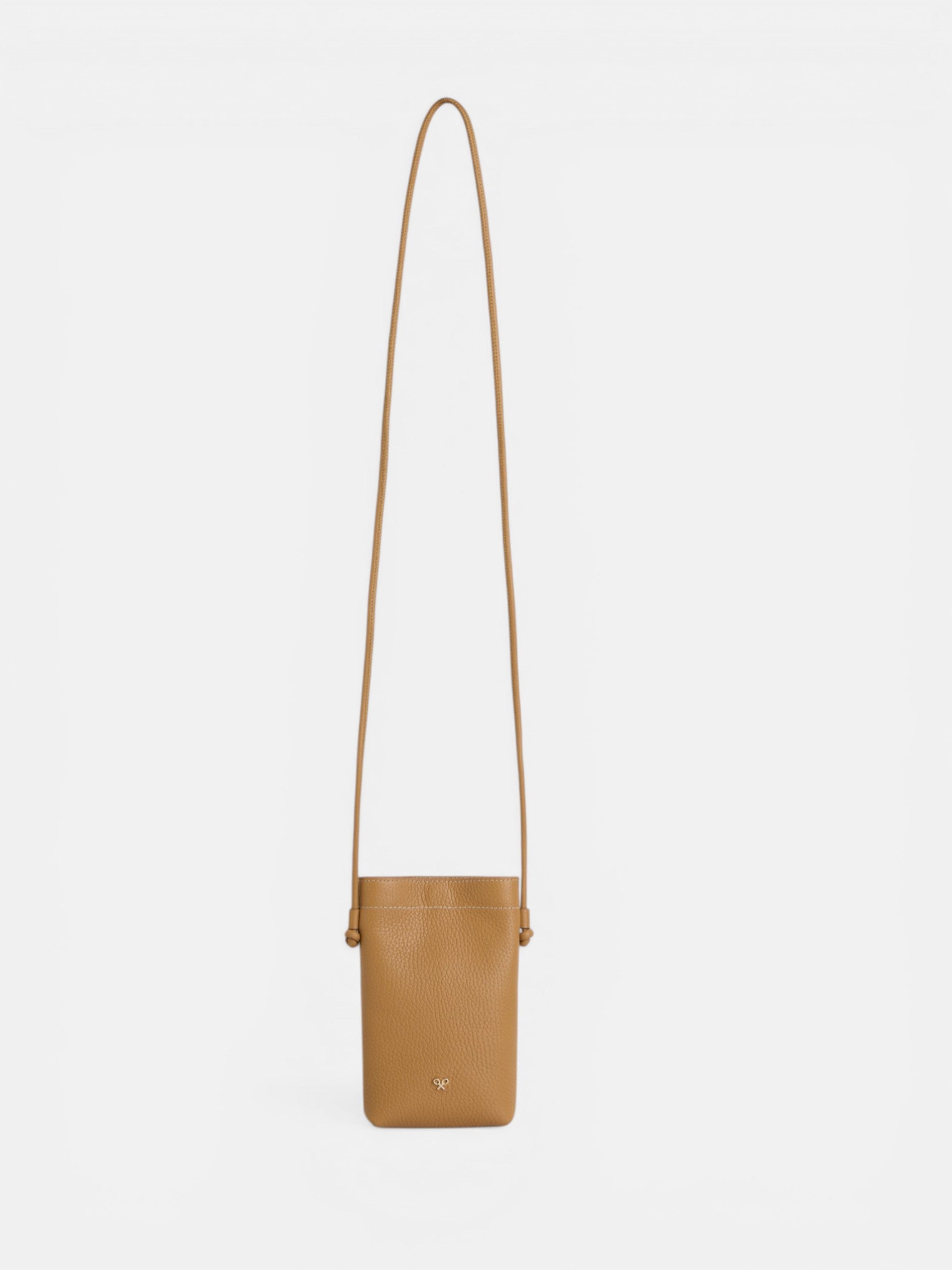 Minibolso nudo camel