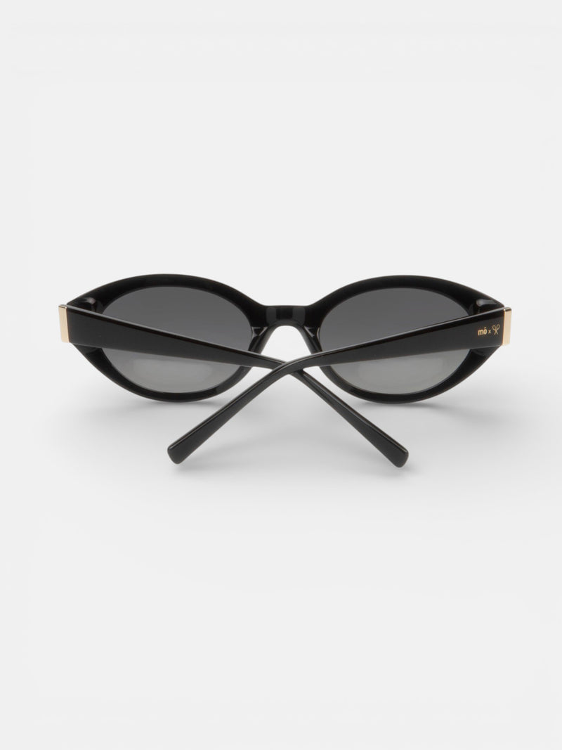 MOXSILBON Adira Black Sunglasses
