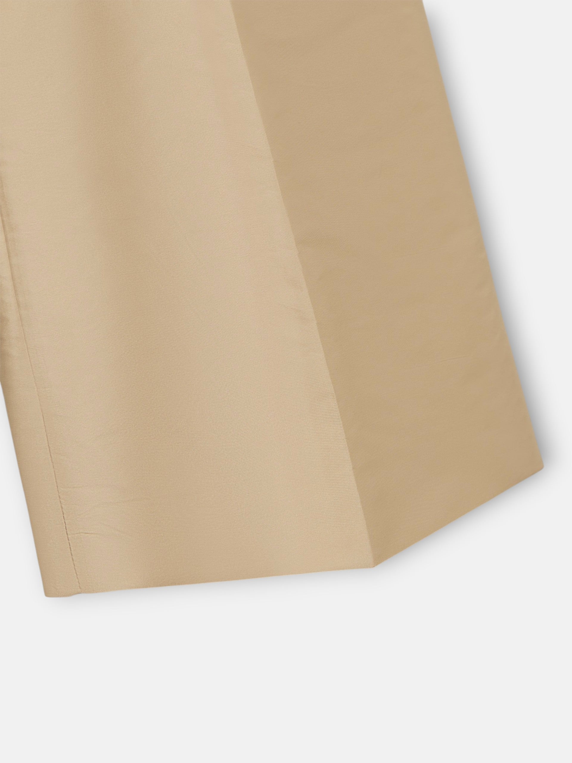 Pantalon collection événement taffetas beige