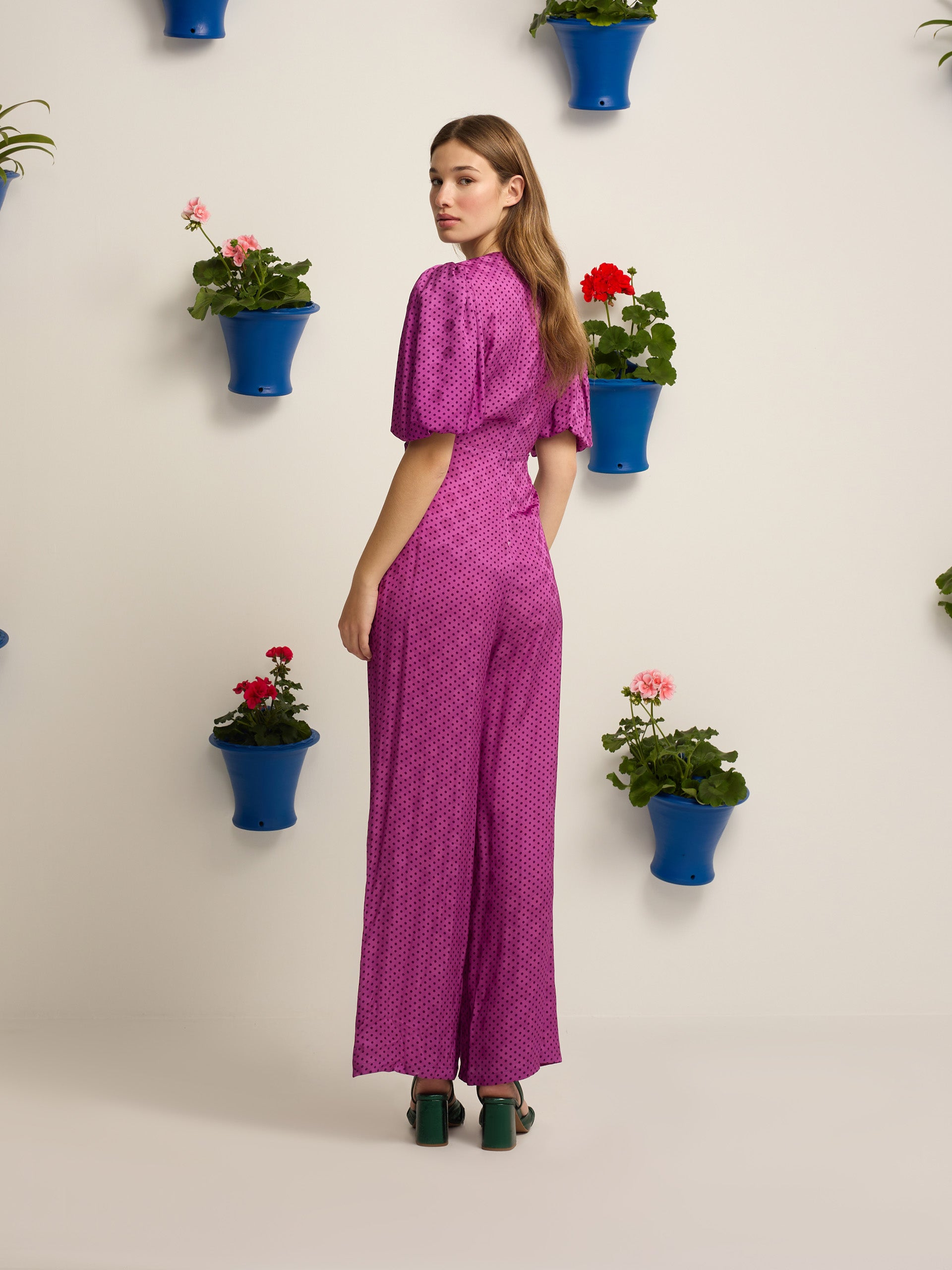 Mono event collection nudo lunares morado