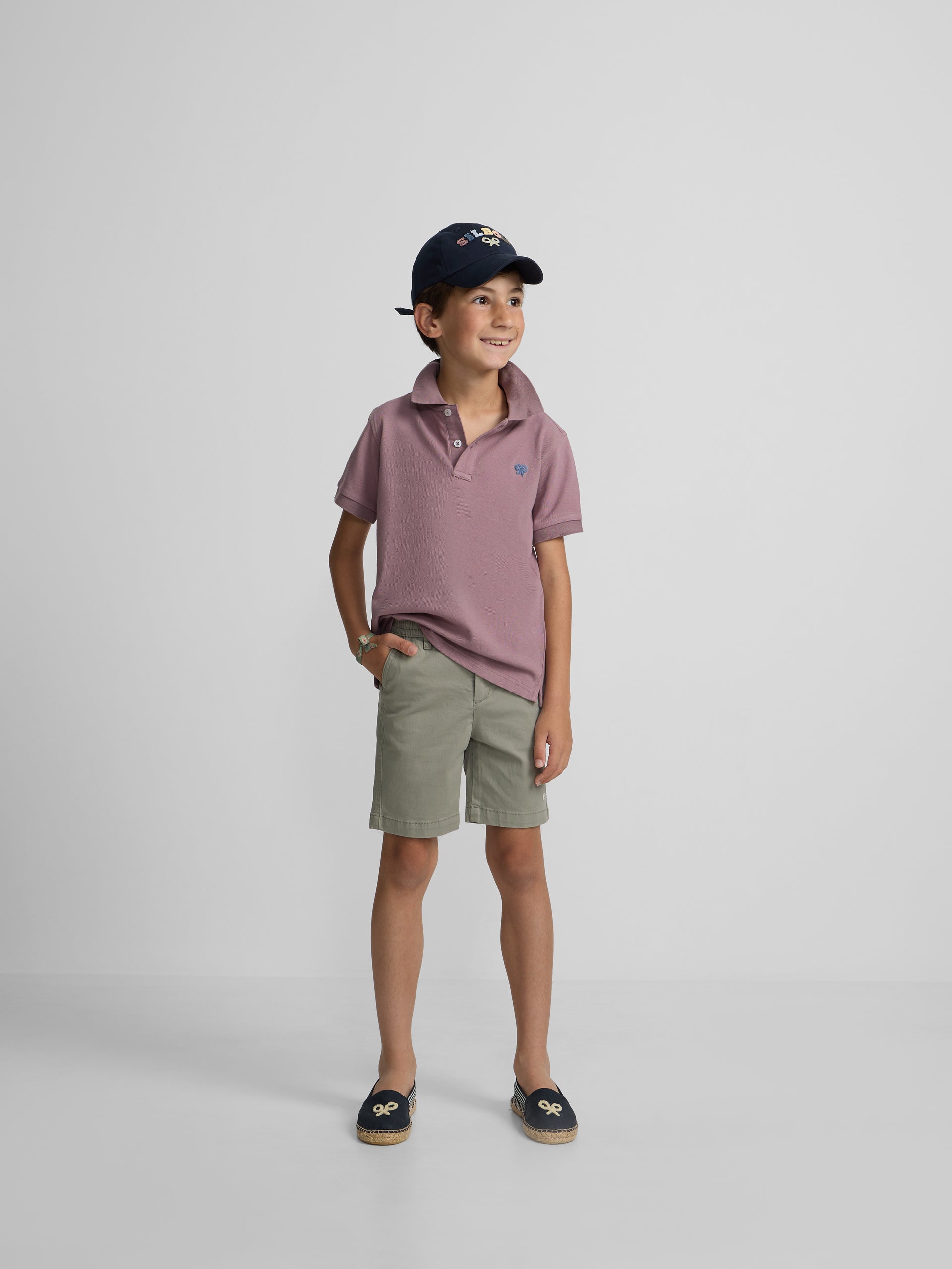 Bermuda kids sport verde