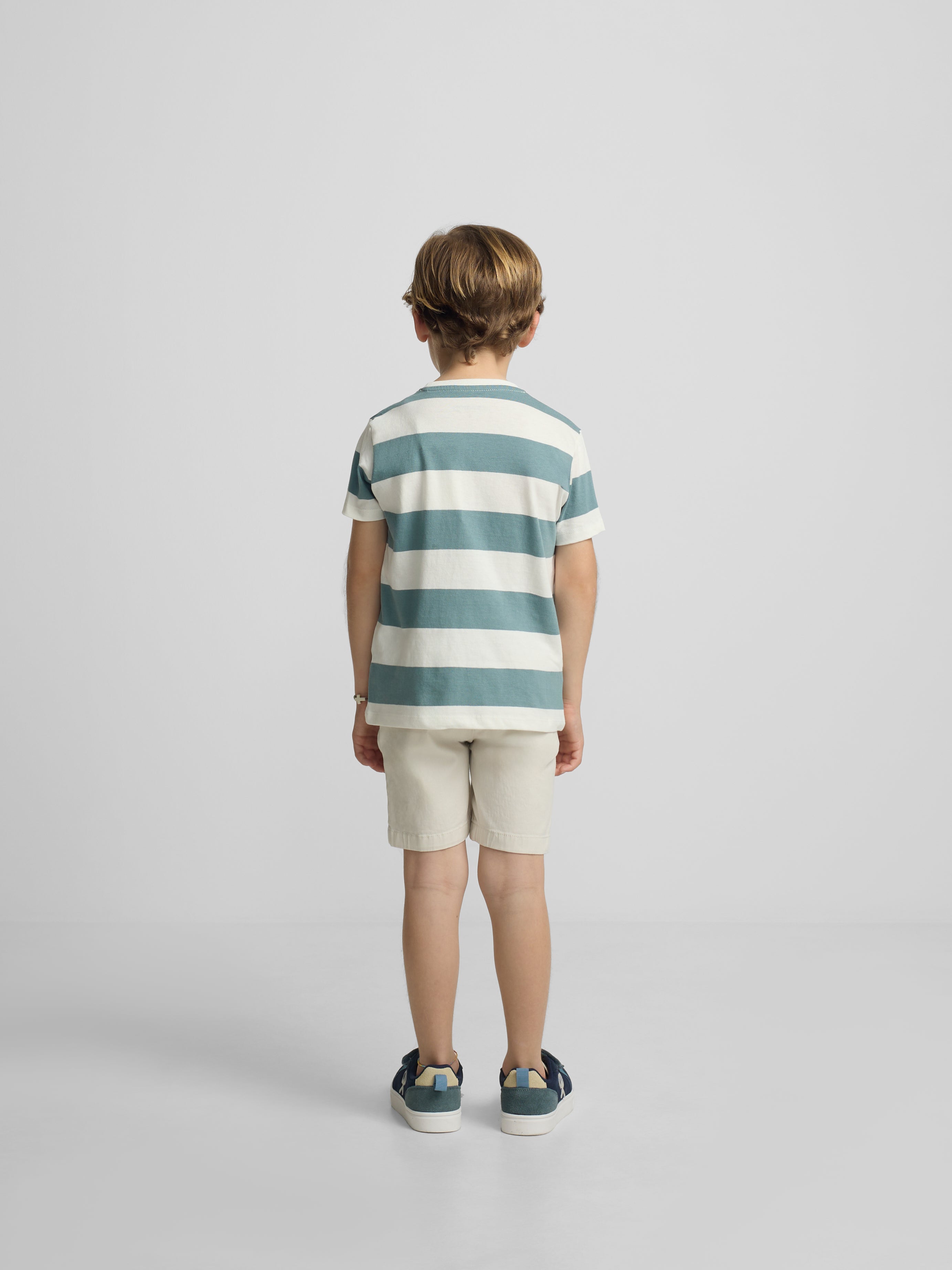 Camiseta kids raya vintage verde