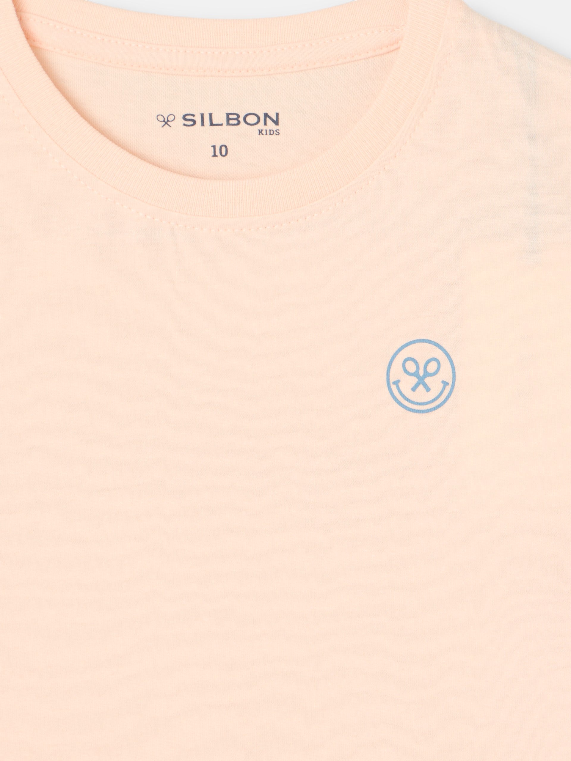 T-shirt kids summer games coral