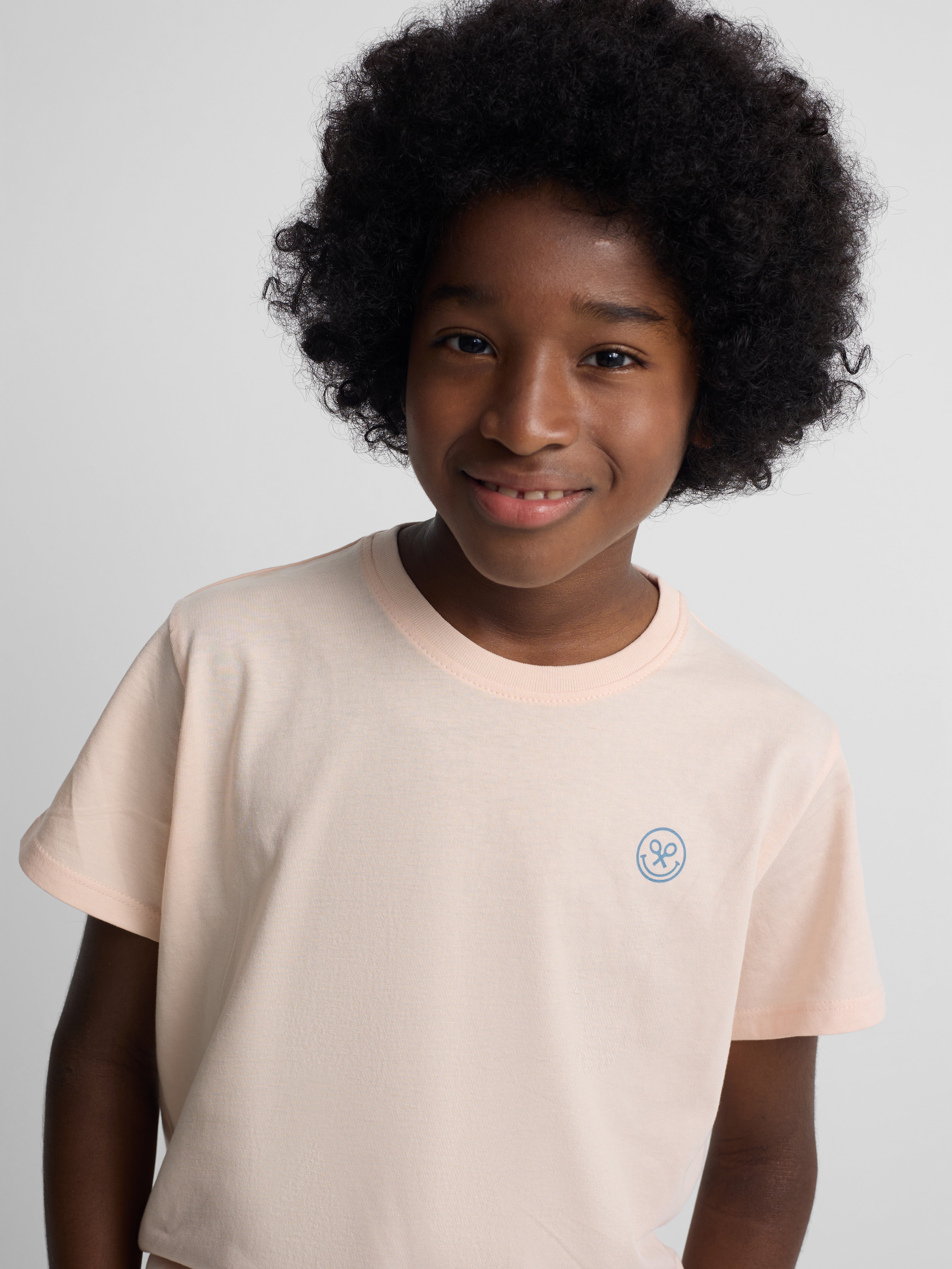 T-shirt kids summer games coral