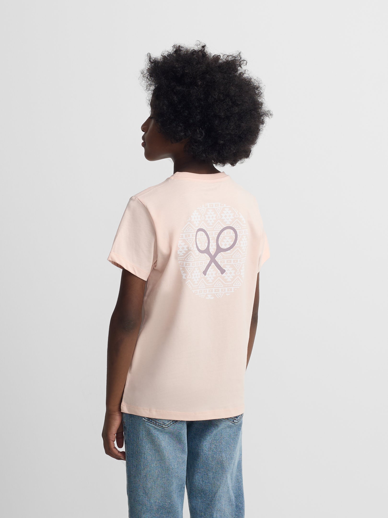 Camisola kids raquete étnica coral