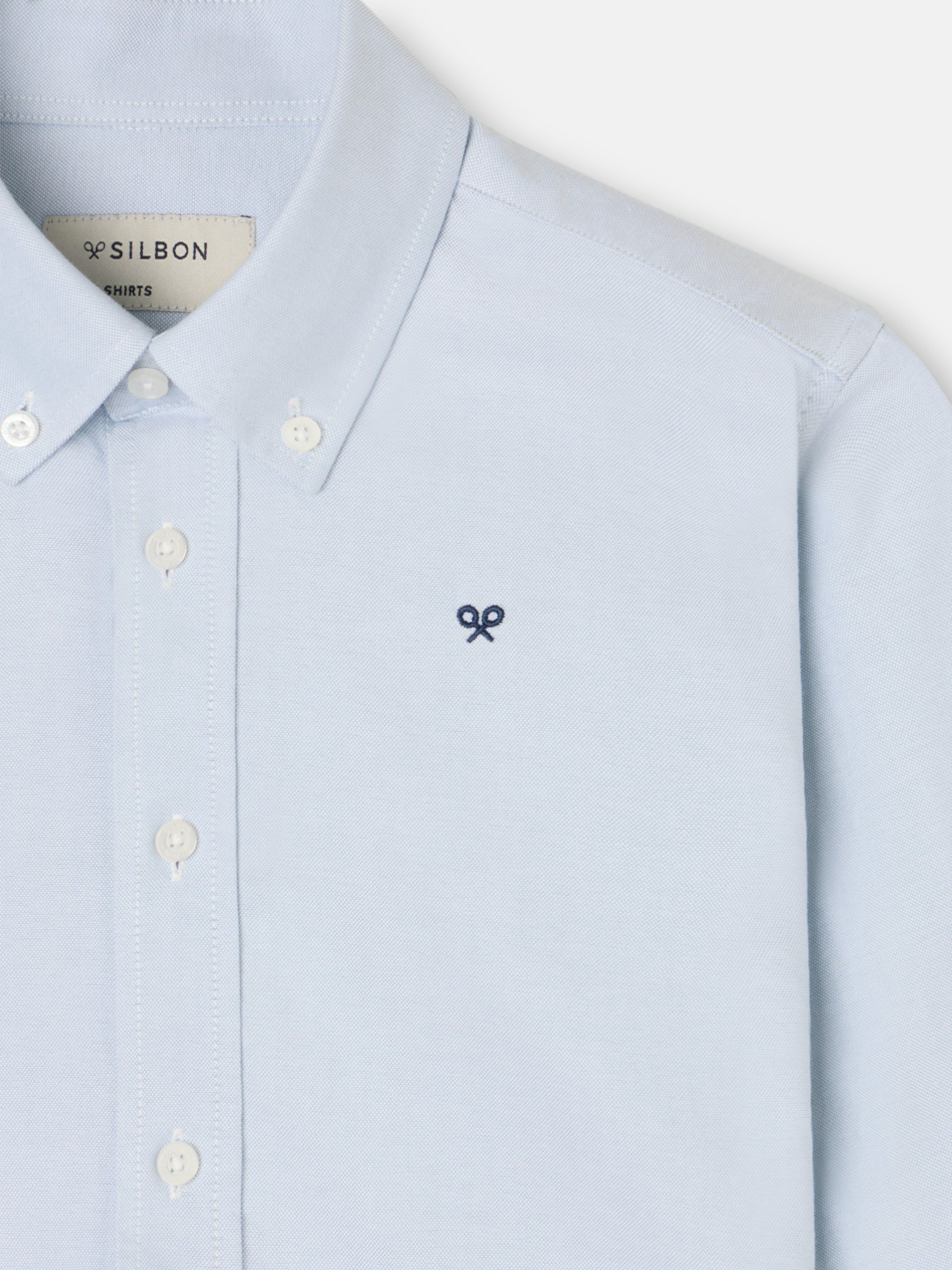 Camisa sport criança oxford verde