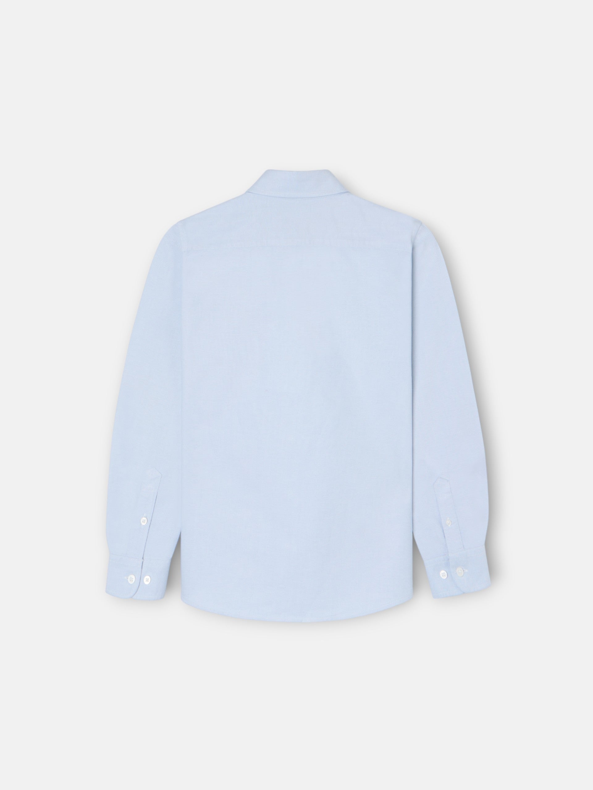 Camisa sport criança oxford verde
