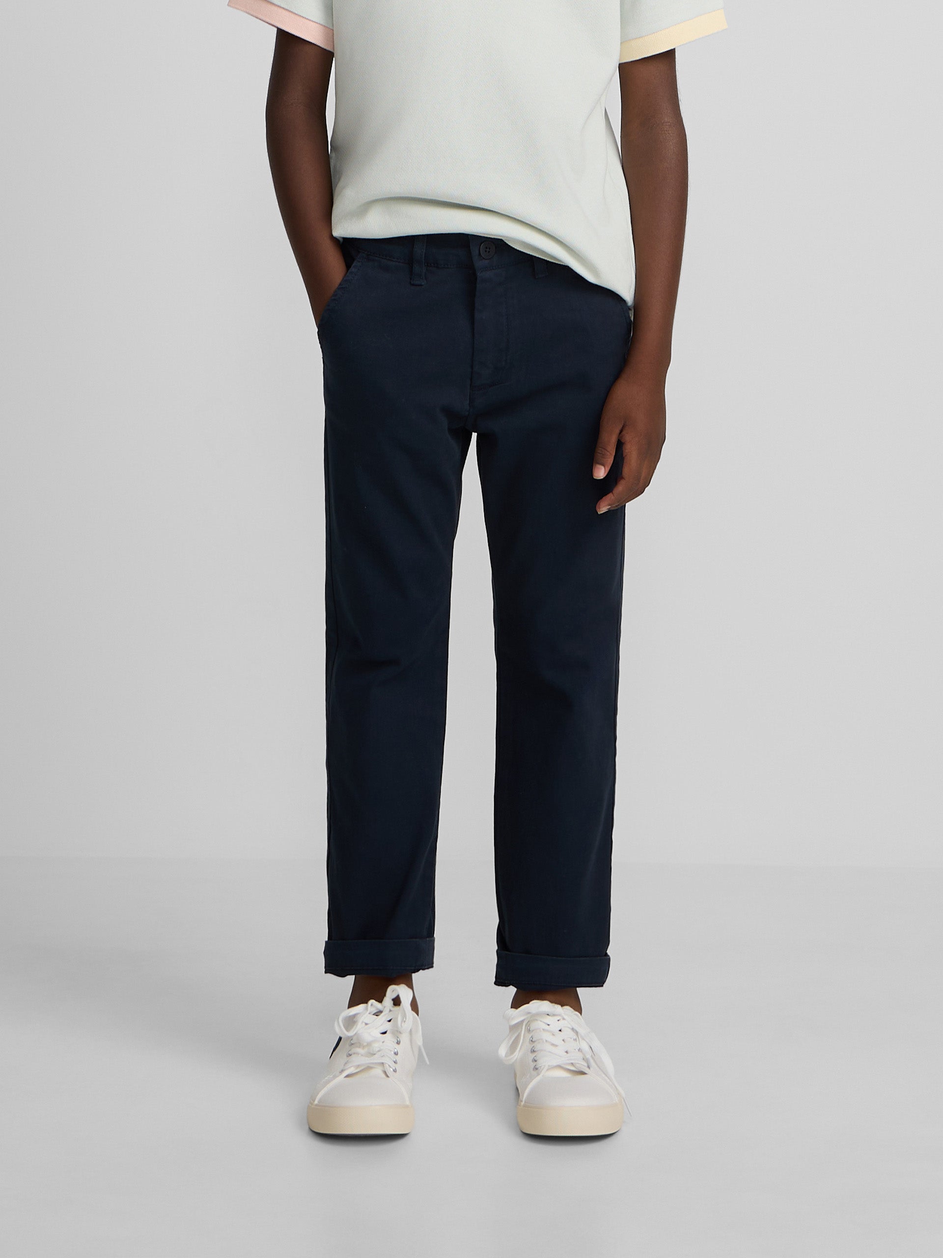 Pantalon sport kids chino azul navy