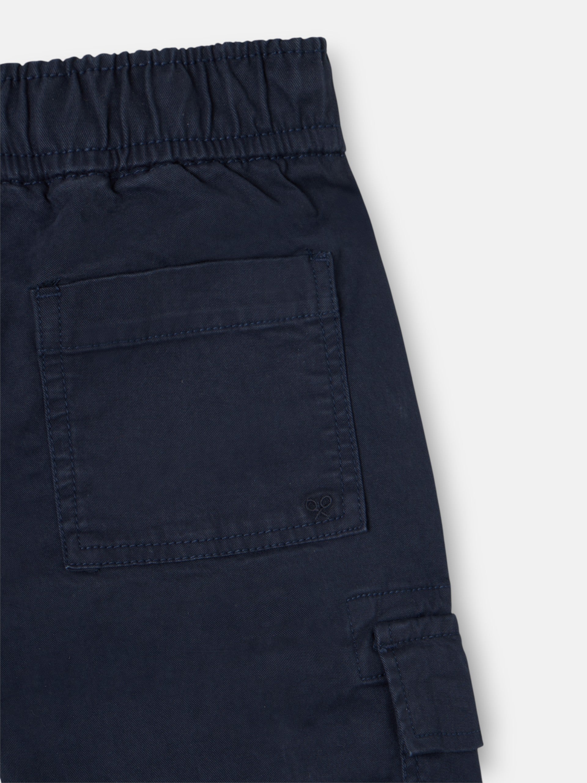 Pantalon sport kids cargo azul navy