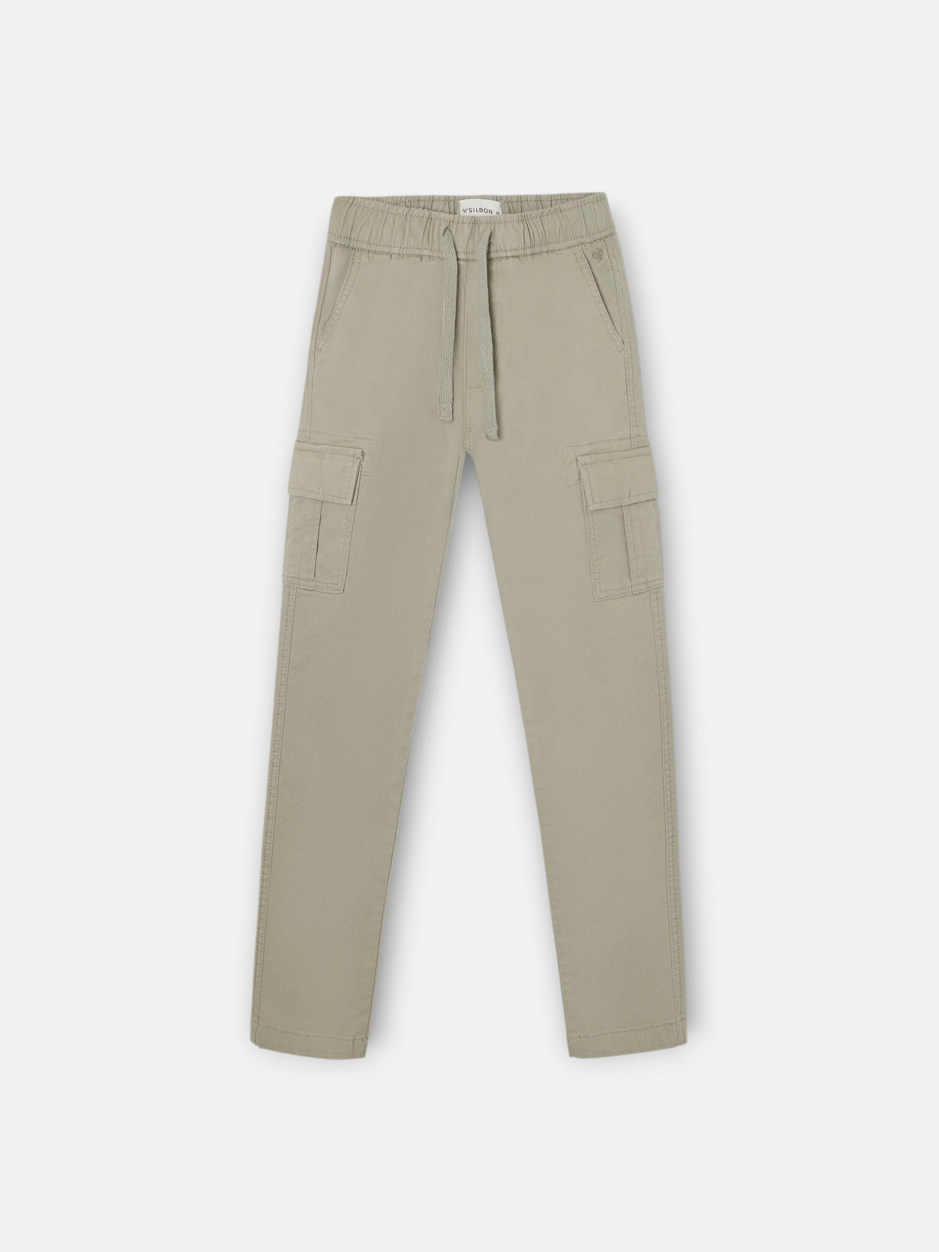 Pantalon cargo sport vert pour enfants