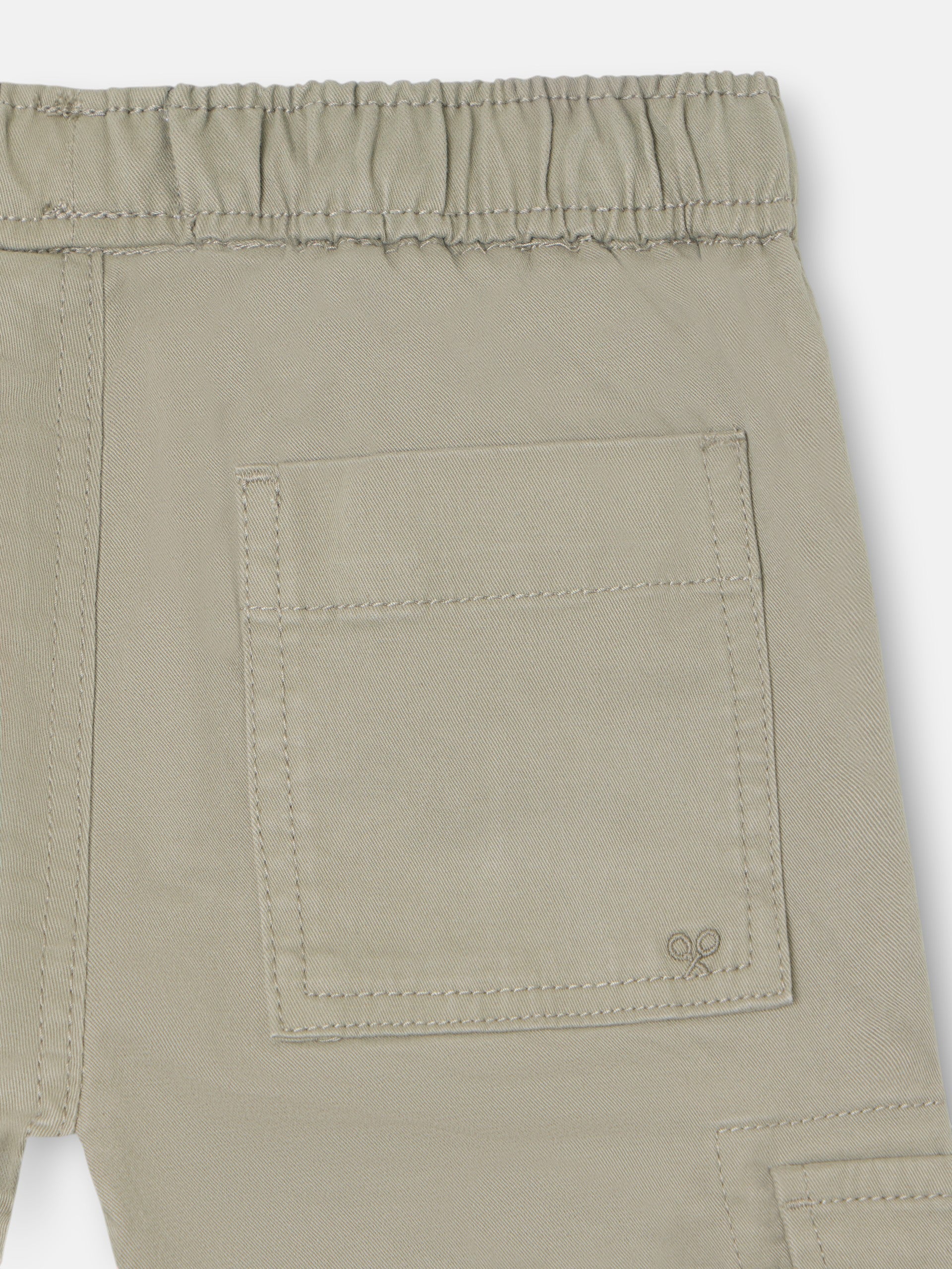 Pantalon cargo sport vert pour enfants