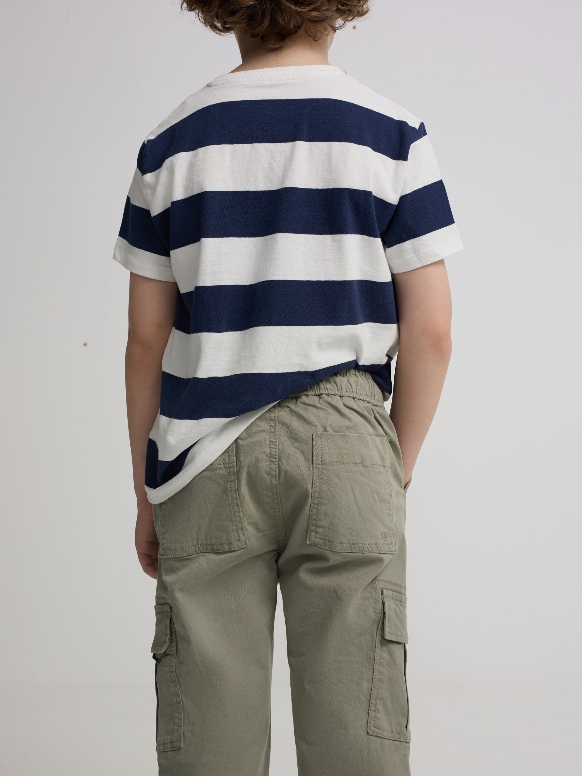 Pantalon cargo sport vert pour enfants