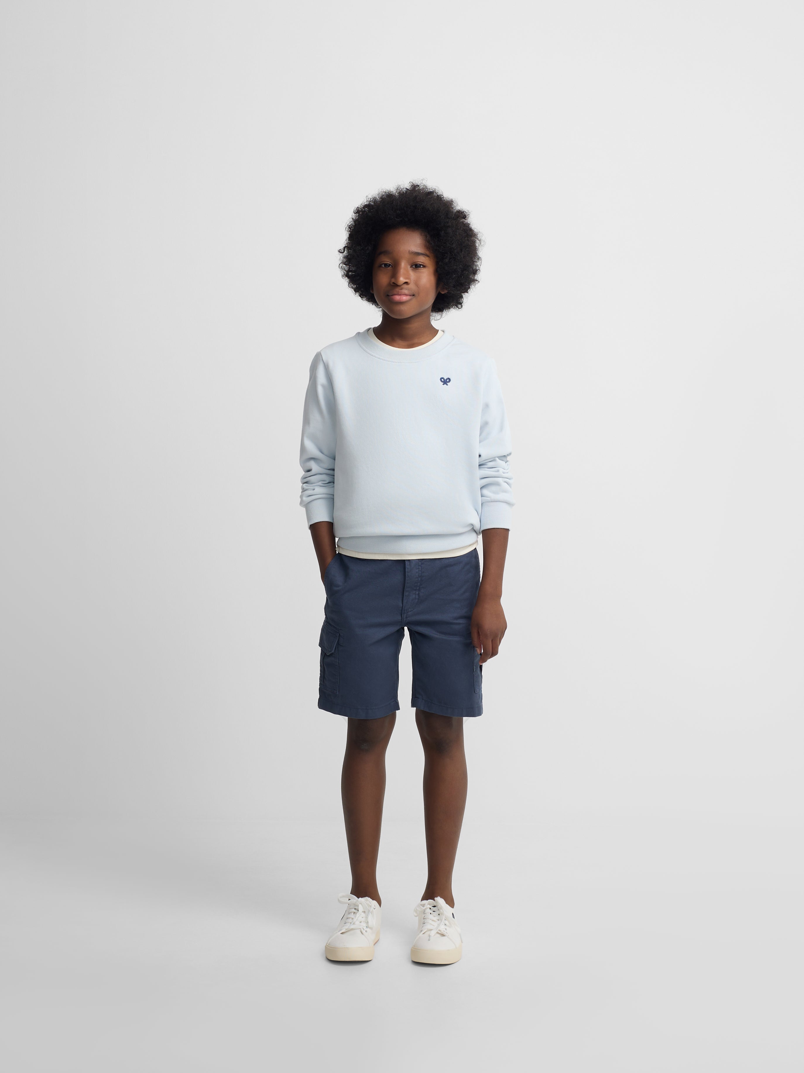 Sweat-shirt enfant Silbon club bleu