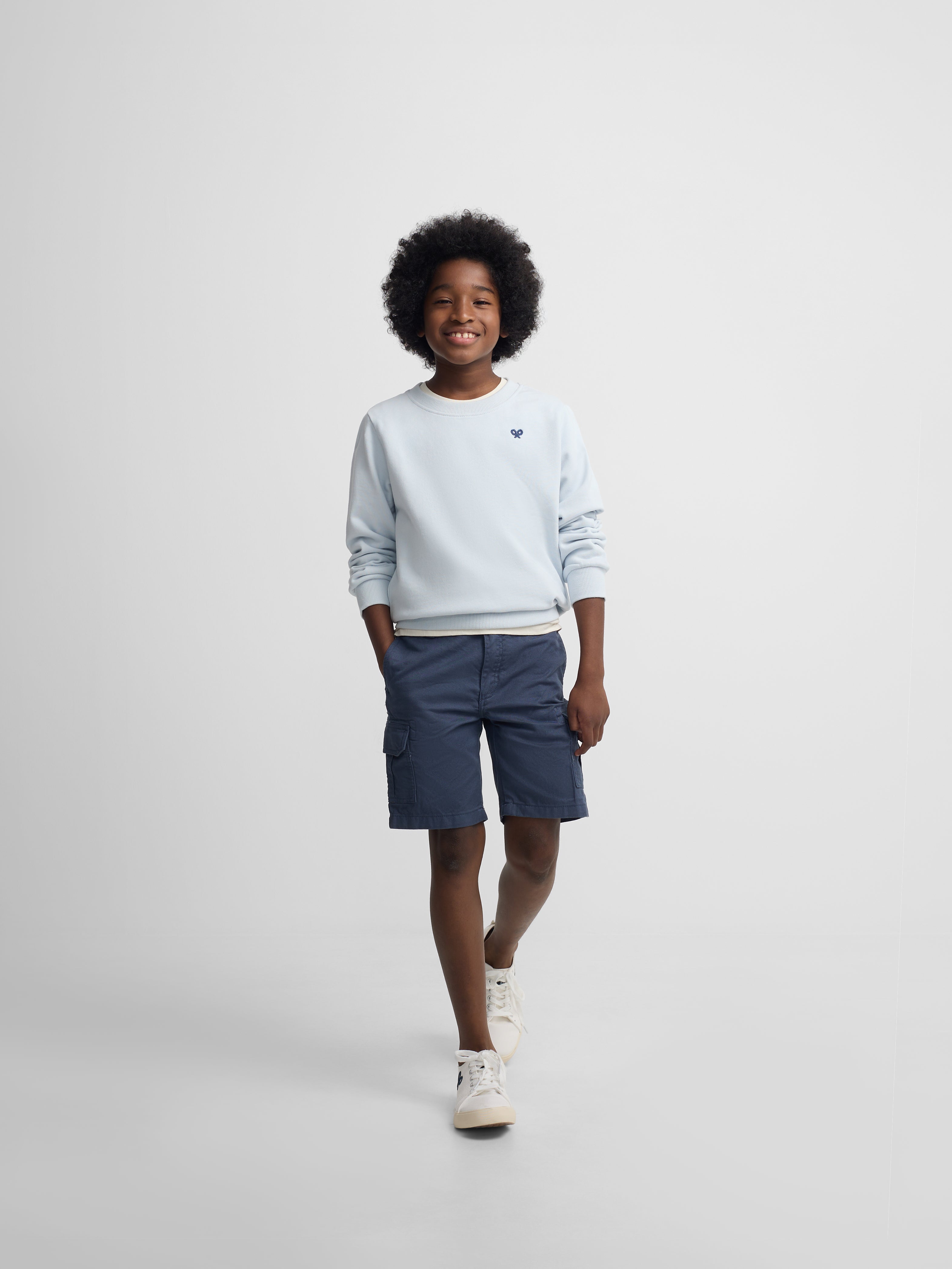 Sweat-shirt enfant Silbon club bleu