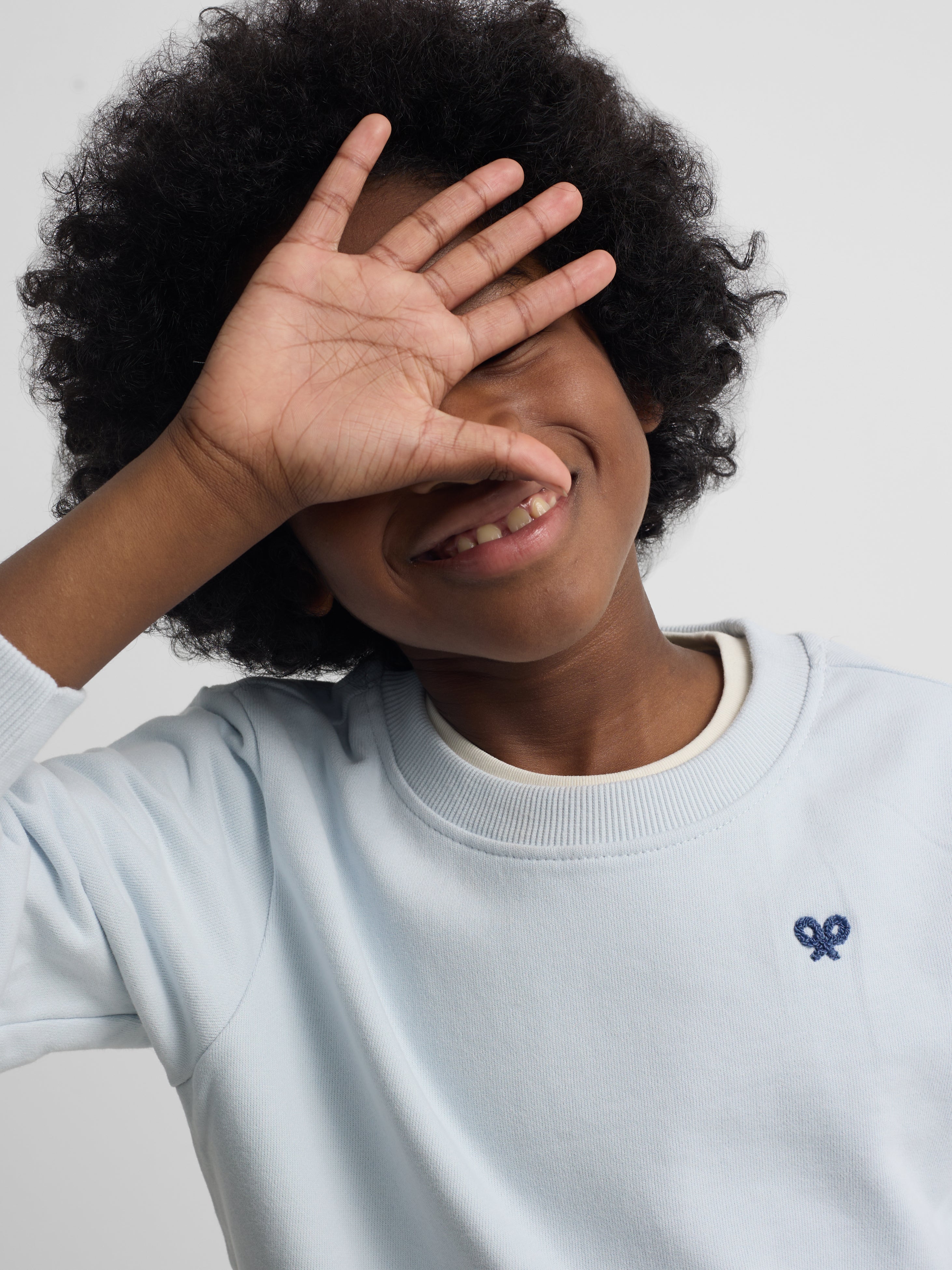 Sweat-shirt enfant Silbon club bleu