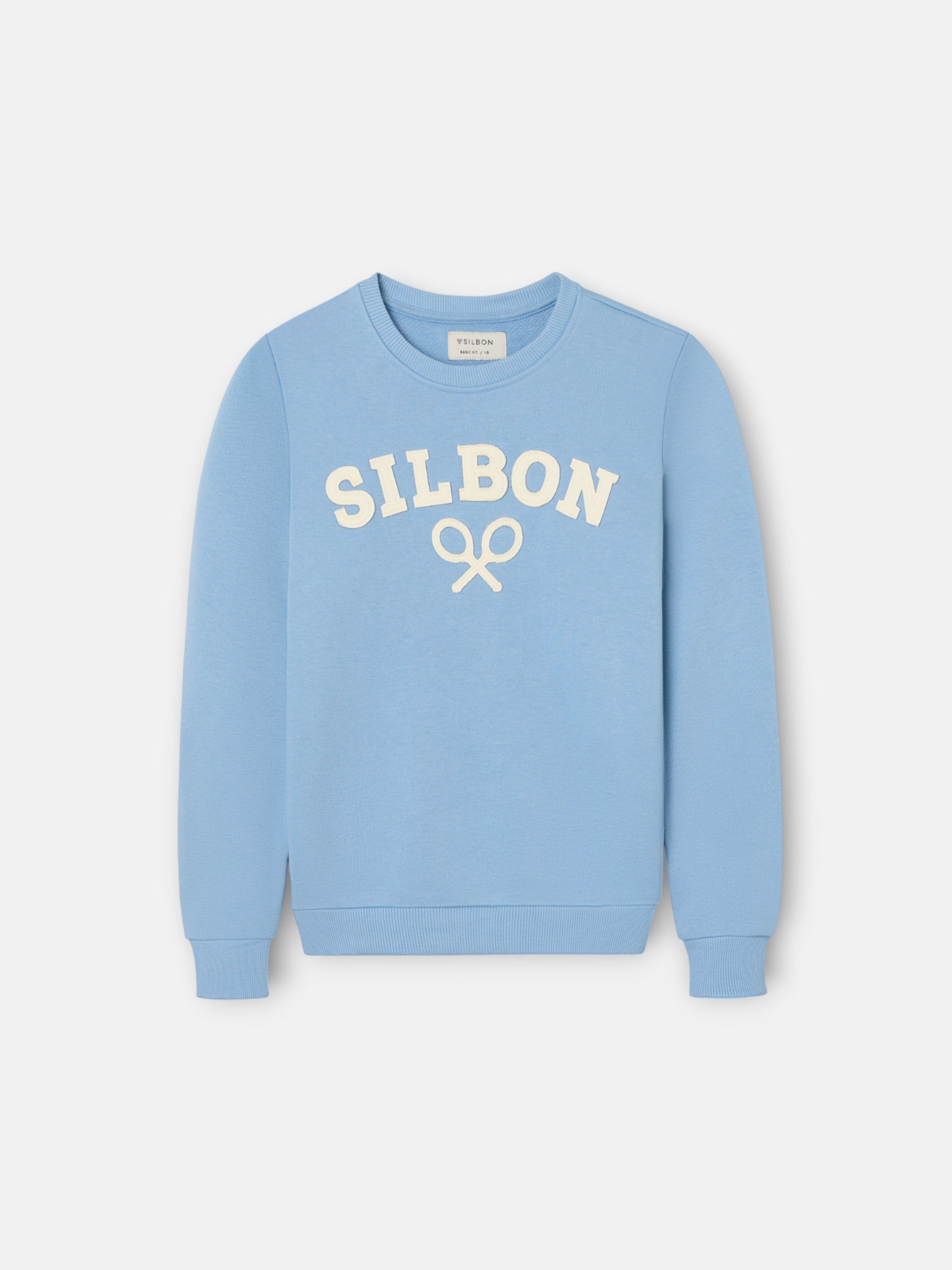 Sweatshirt kids Silbon raquete meia azul índigo