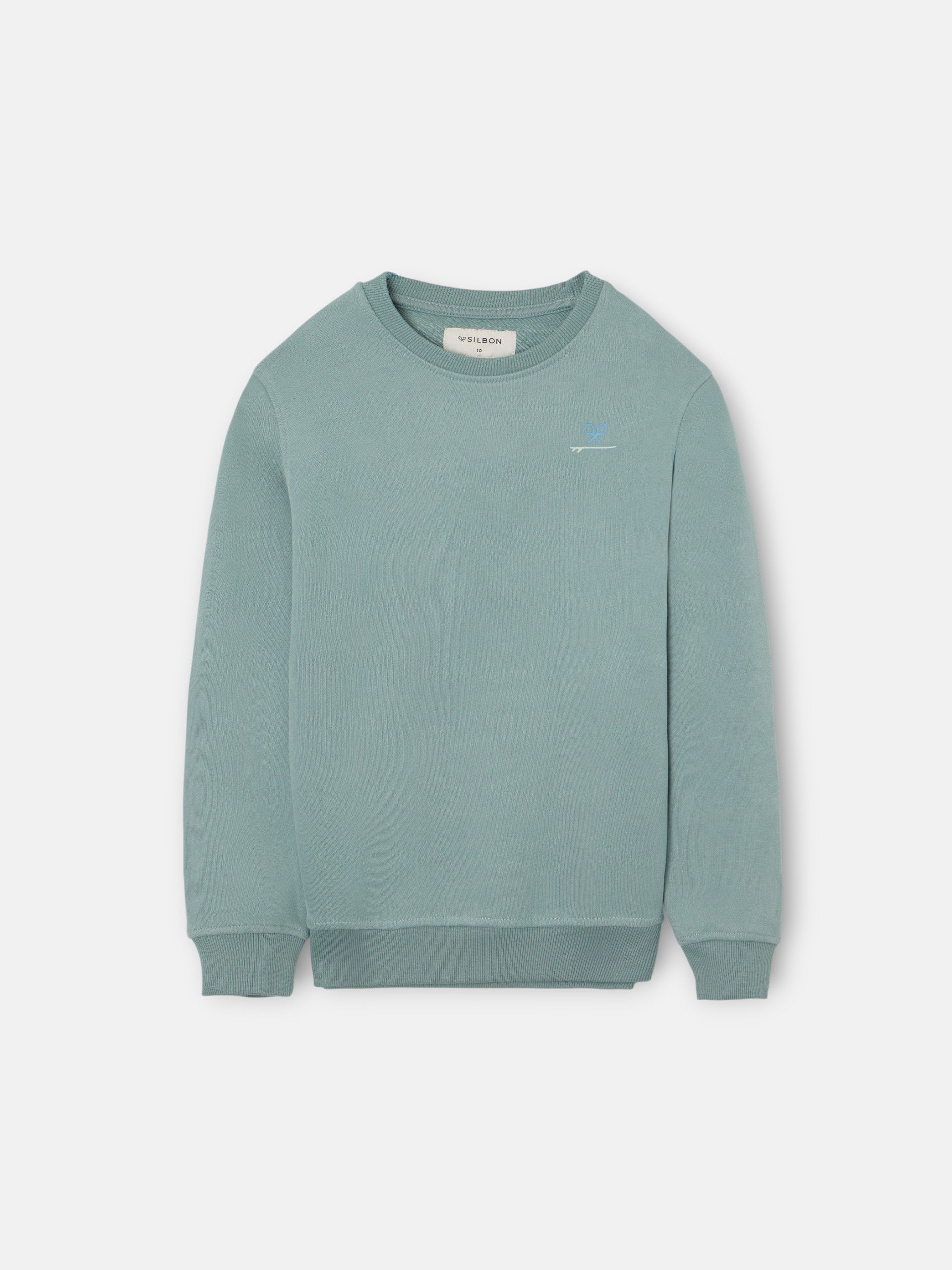 Sweatshirt kids summer beachy verde