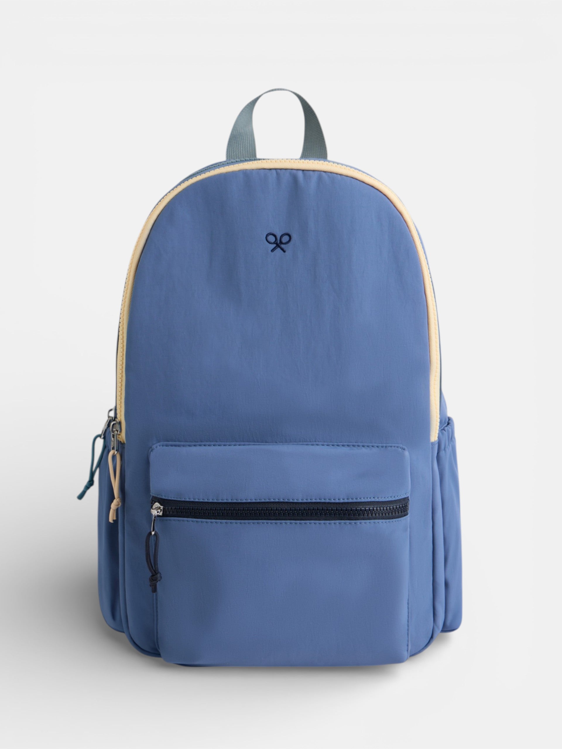 Kids backpack with zipper, blue colors