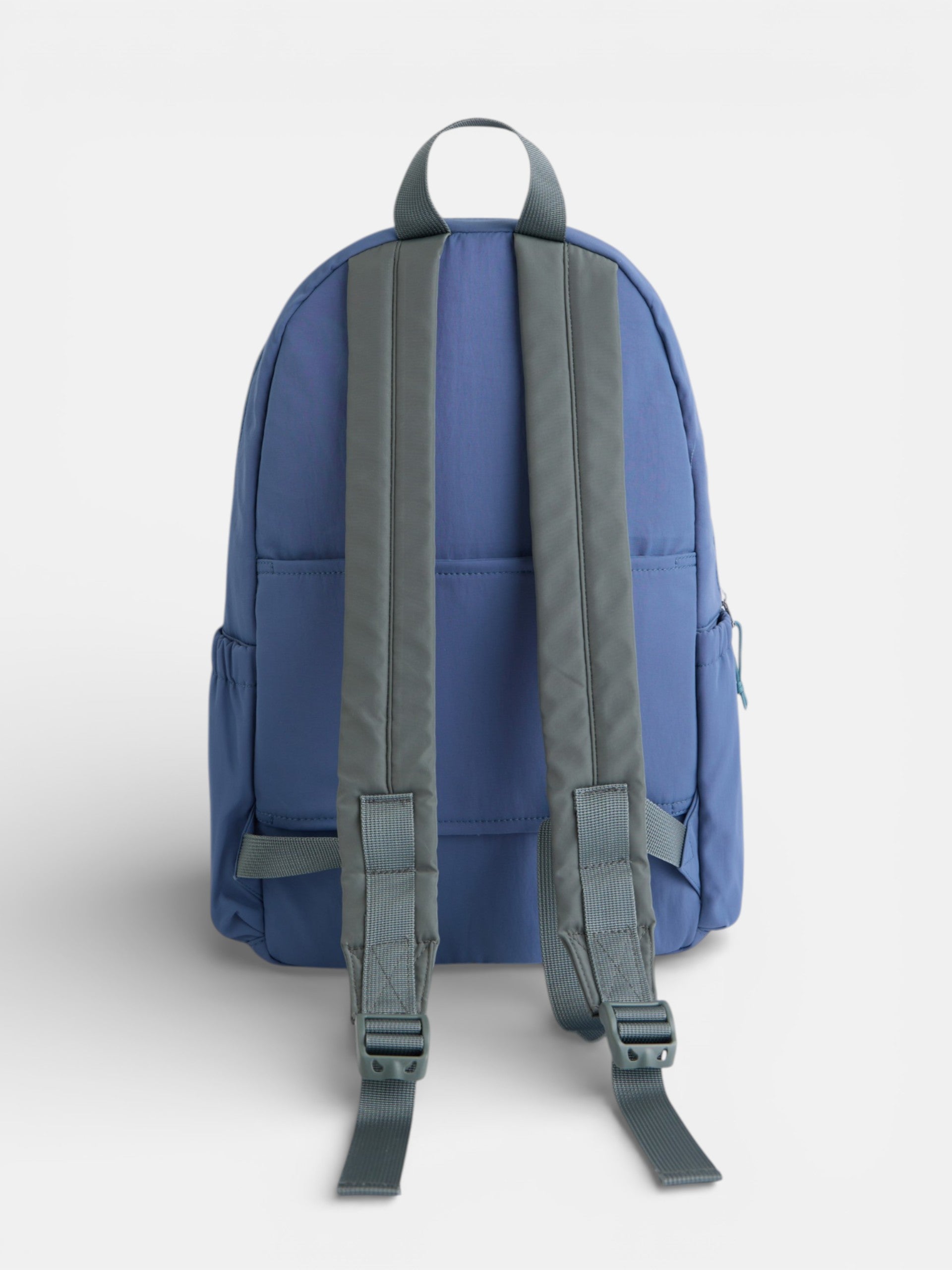 Kids backpack with zipper, blue colors