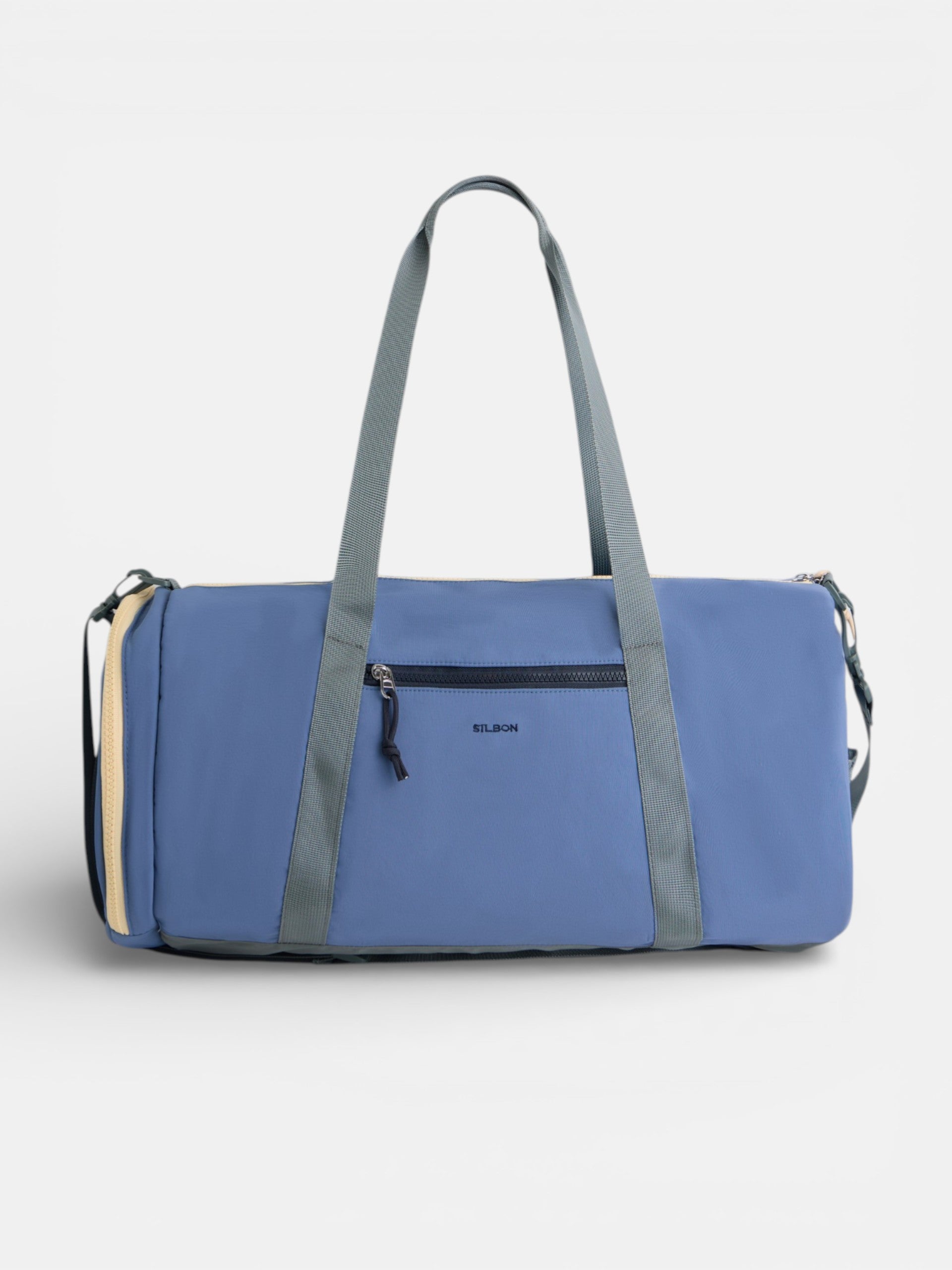 Bolsa kids fecho cores azul