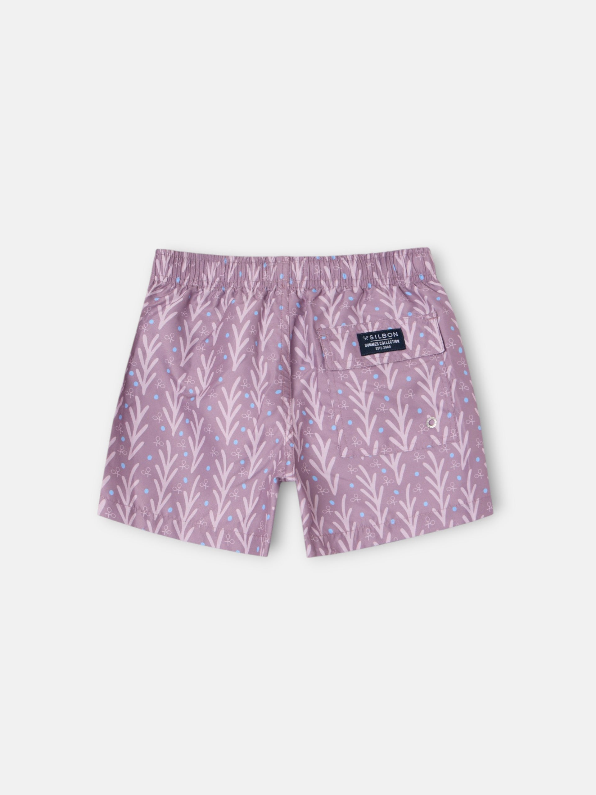 Fato de banho kids style pontos bordô