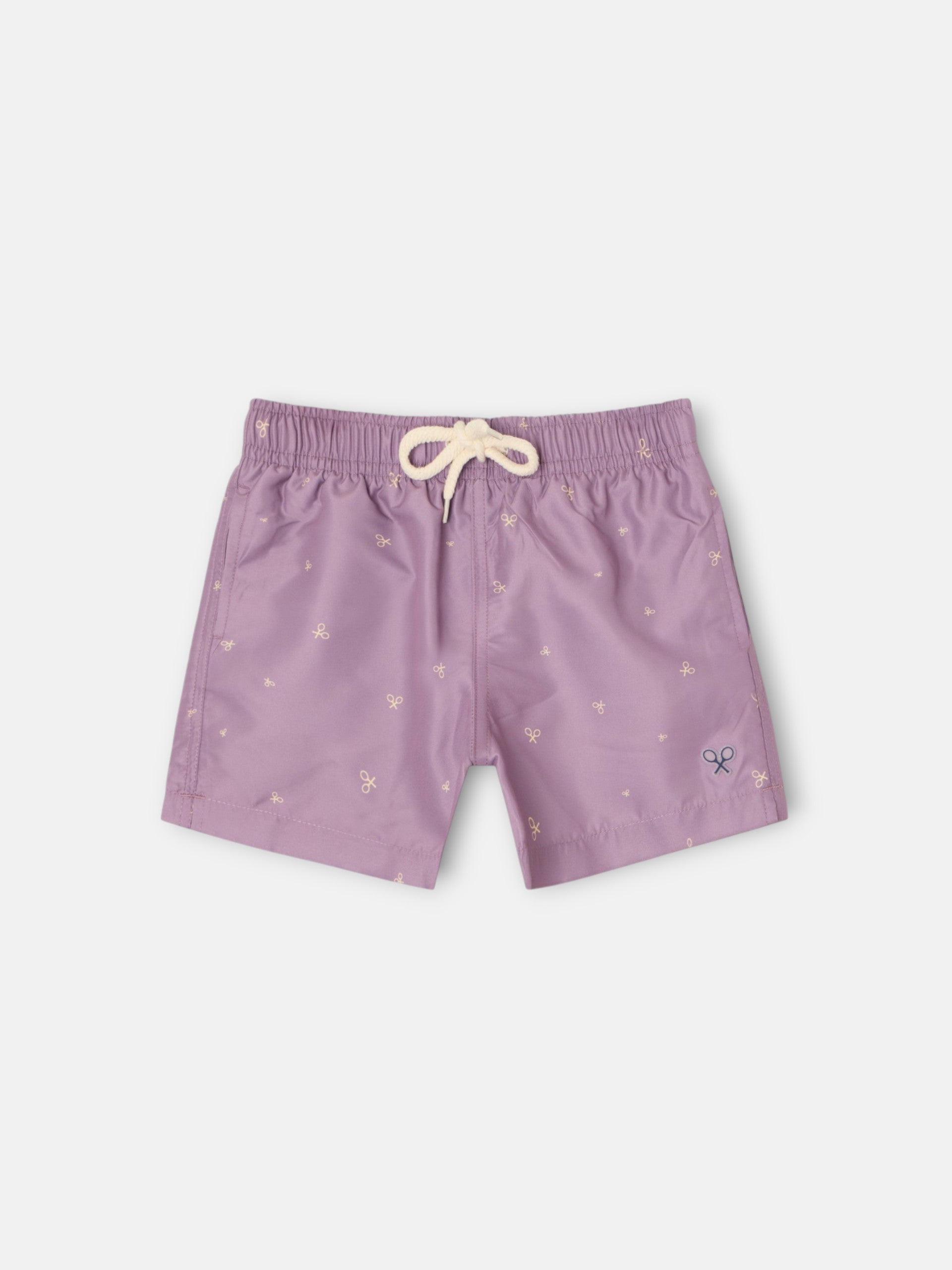 Maillot de bain enfant multiraquette bordeaux