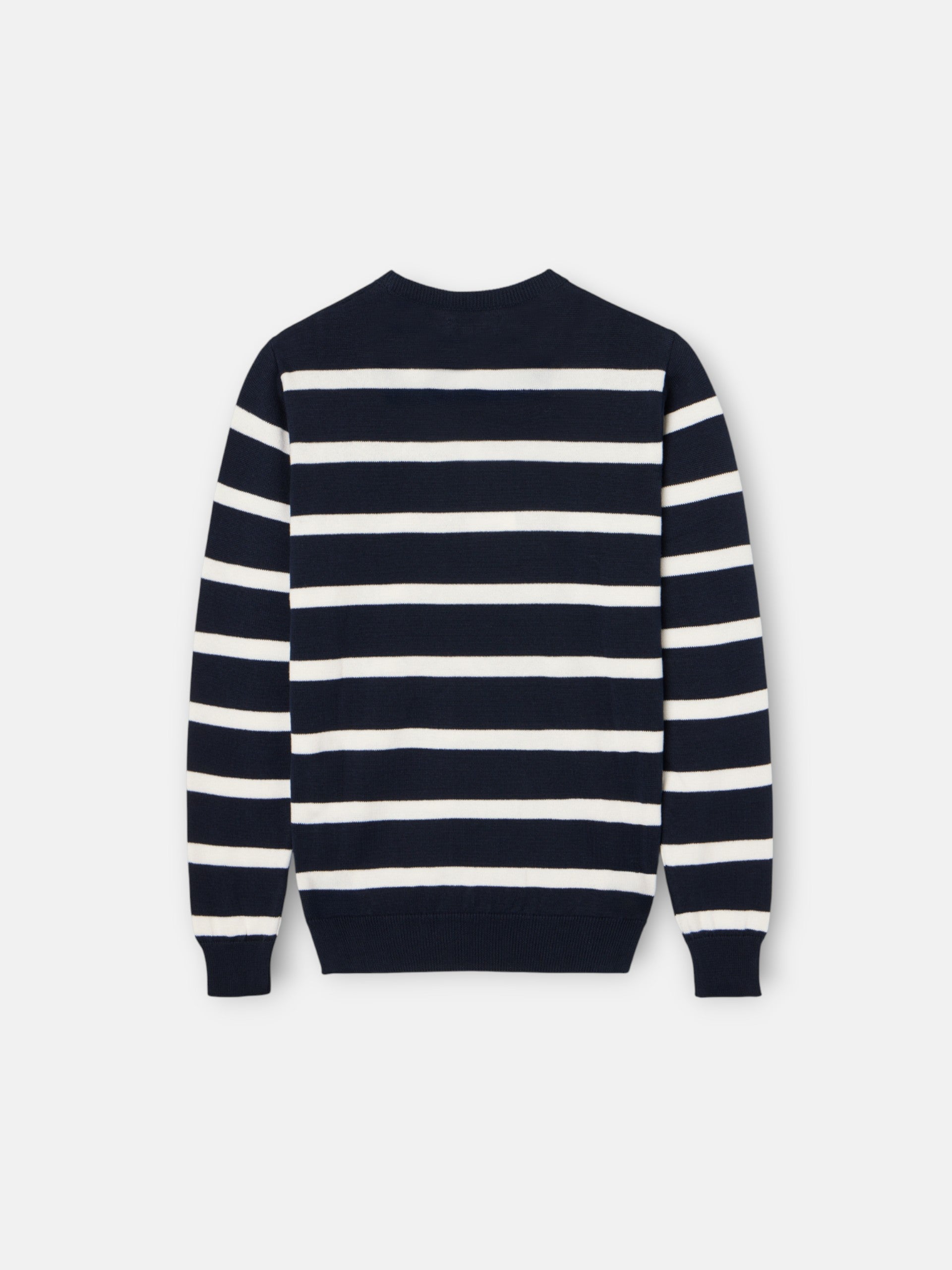 Navy blue striped kids sweater