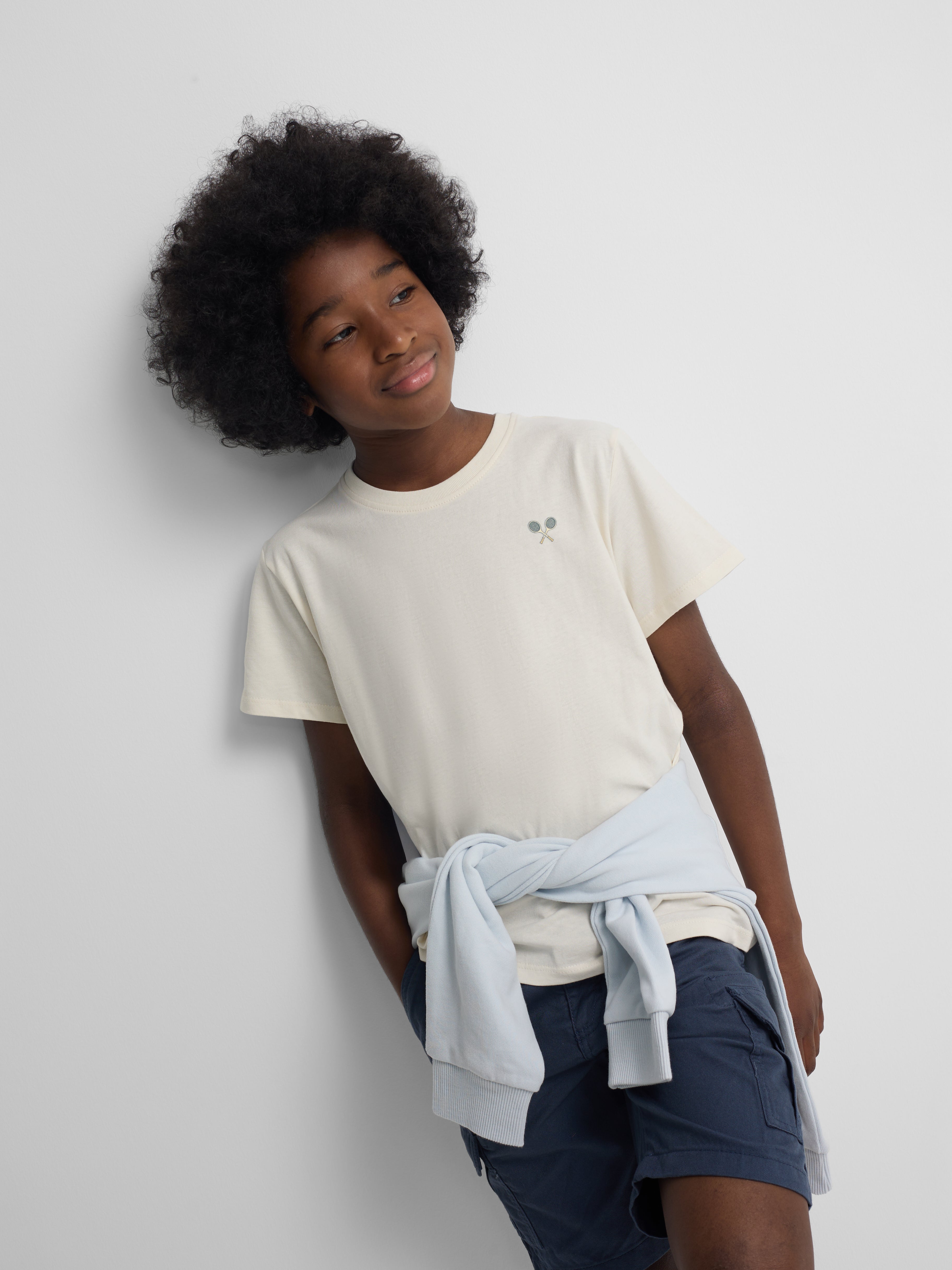 Camiseta kids Silbon club crema