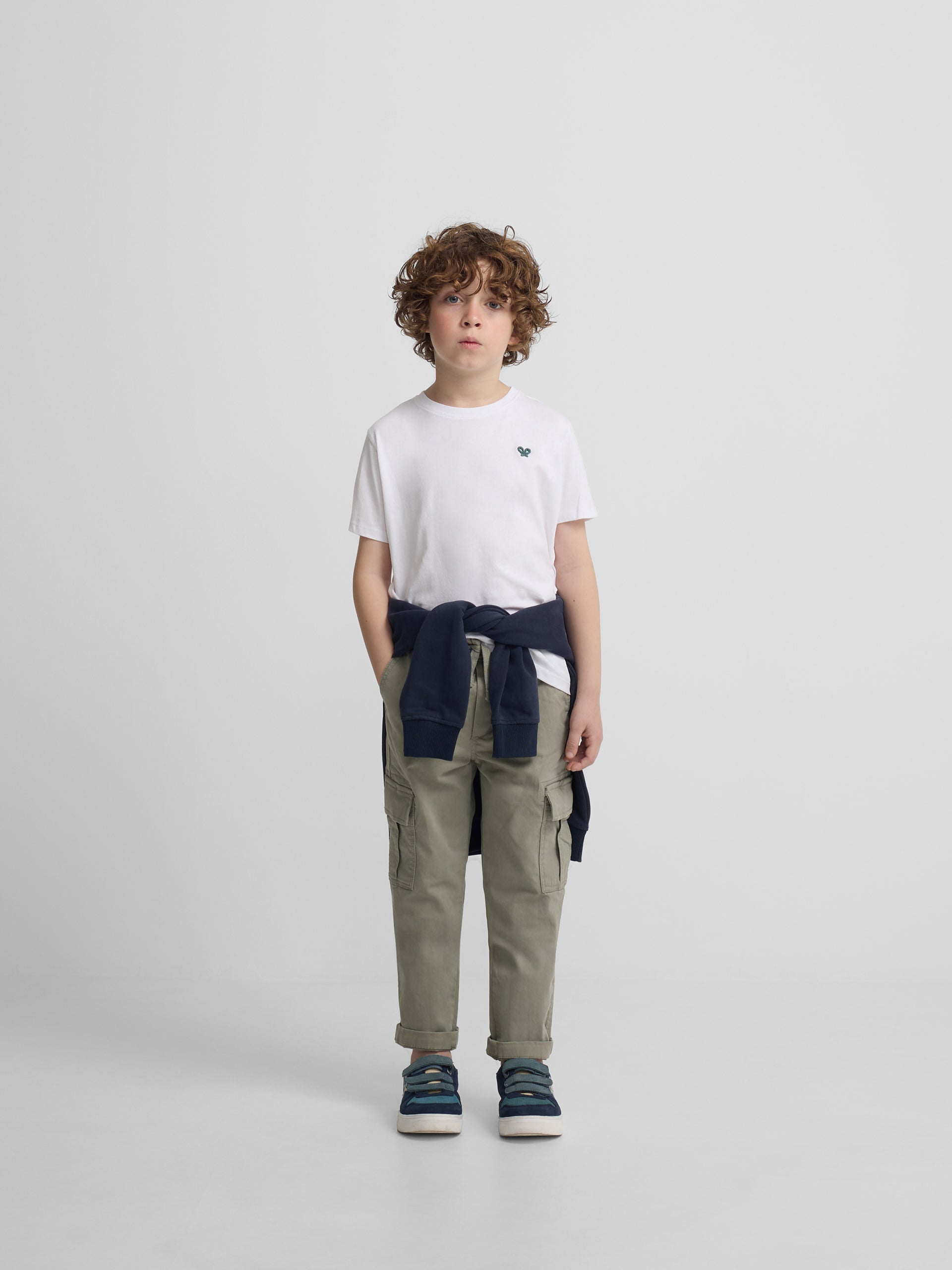 Camiseta kids dino blanco