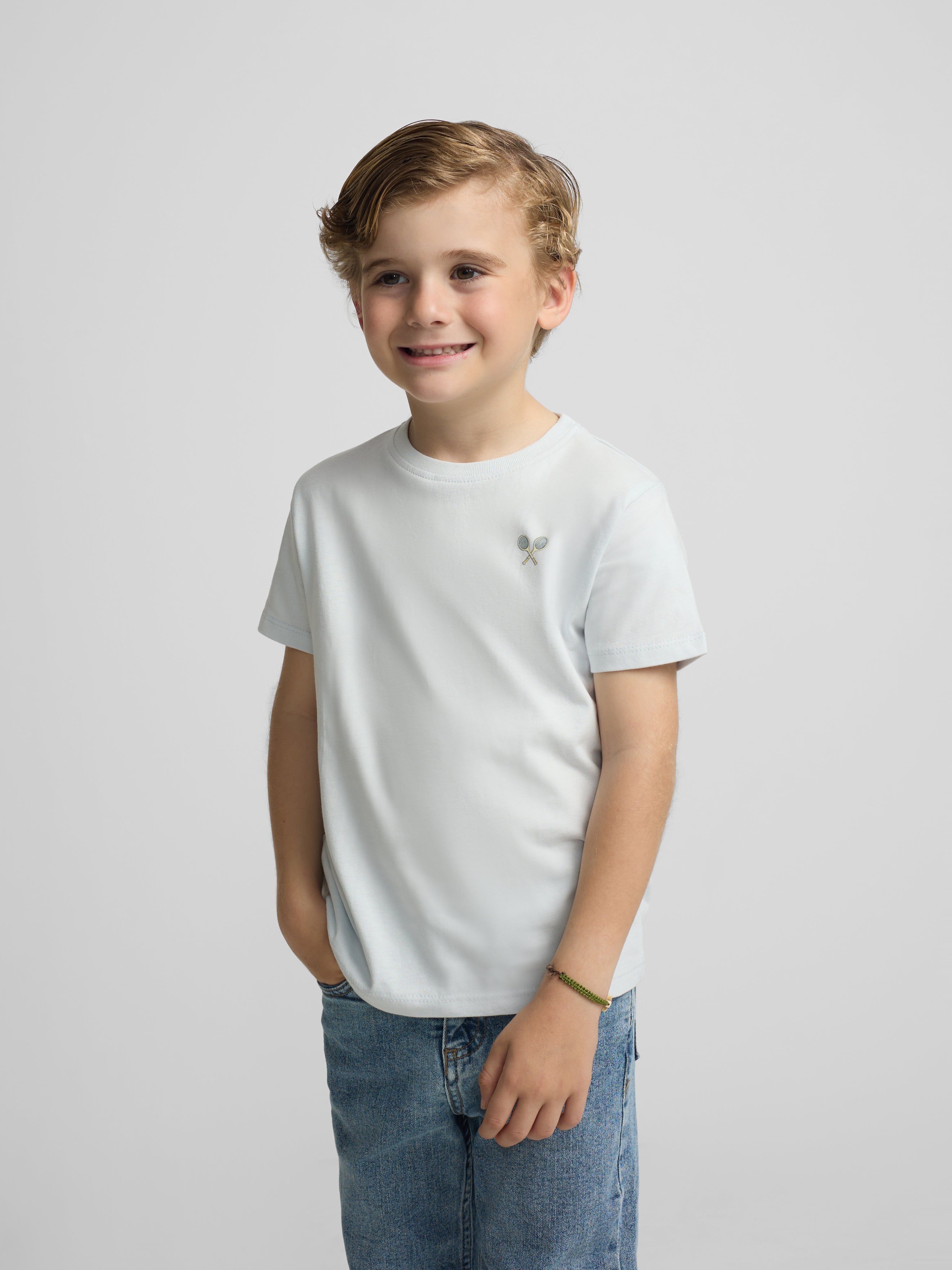 Camiseta kids Silbon club azul claro