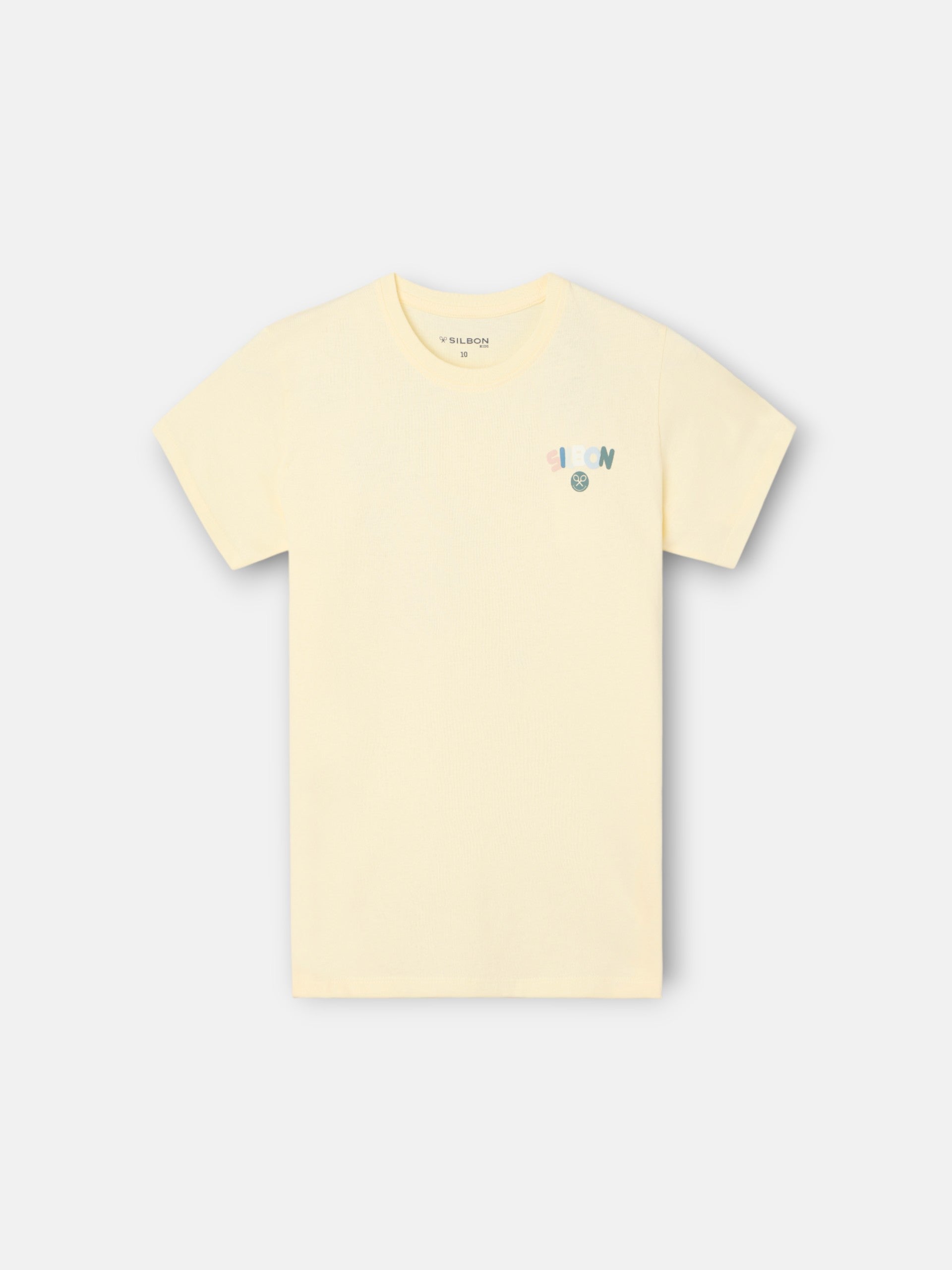 Camiseta kids happy amarillo