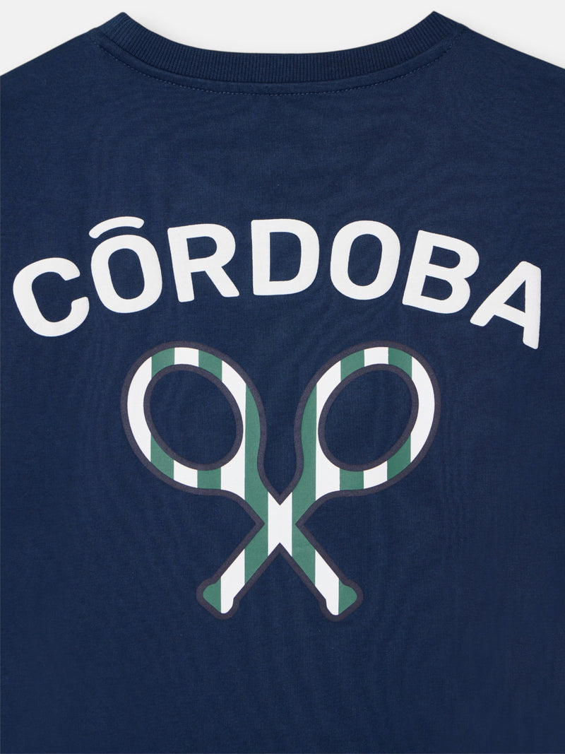 T-shirt enfant Silbon CCF bleu marine