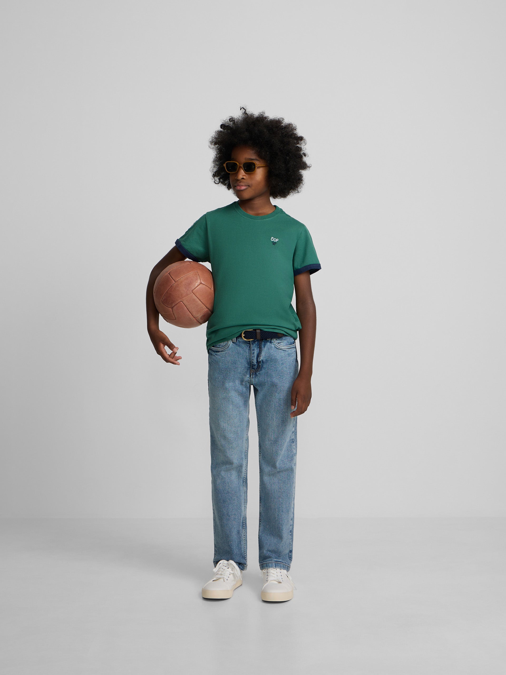 Camiseta kids silbon CCF verde