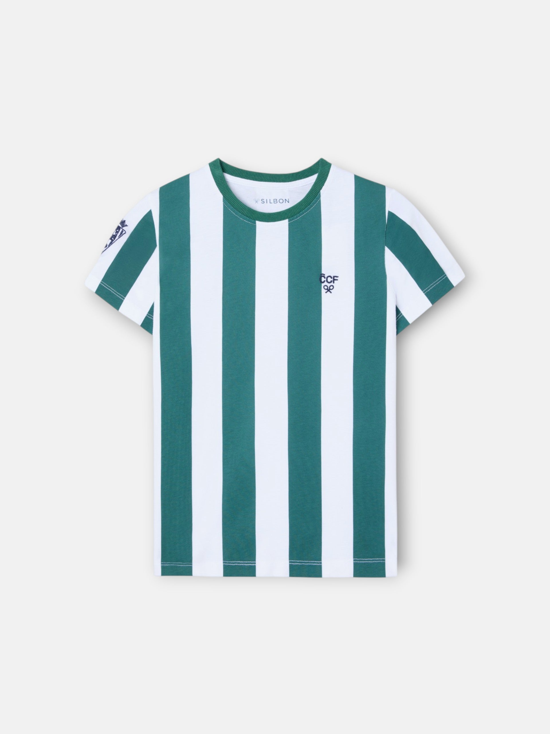 Camiseta kids silbon CCF franjas
