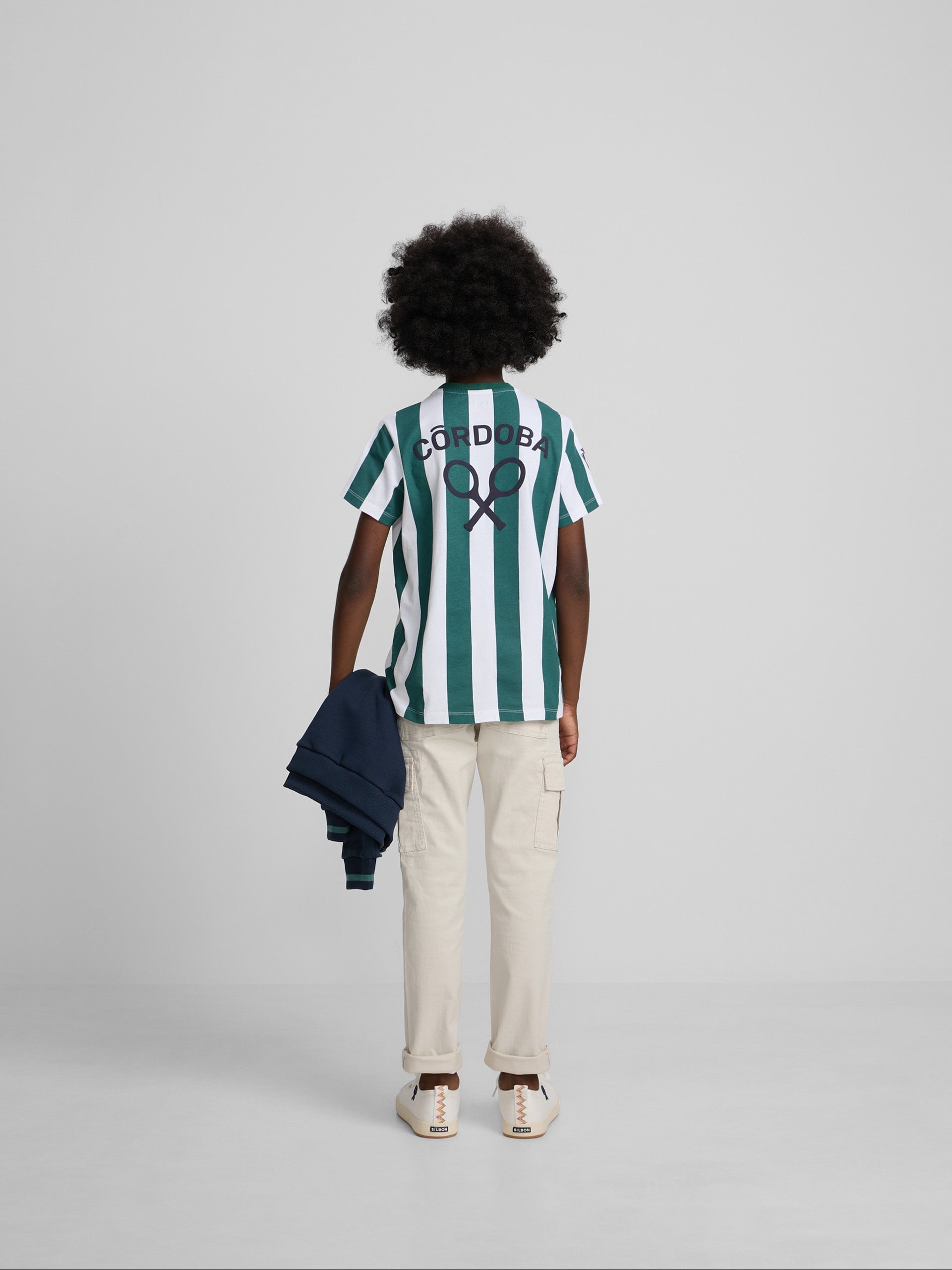 Camiseta kids silbon CCF franjas