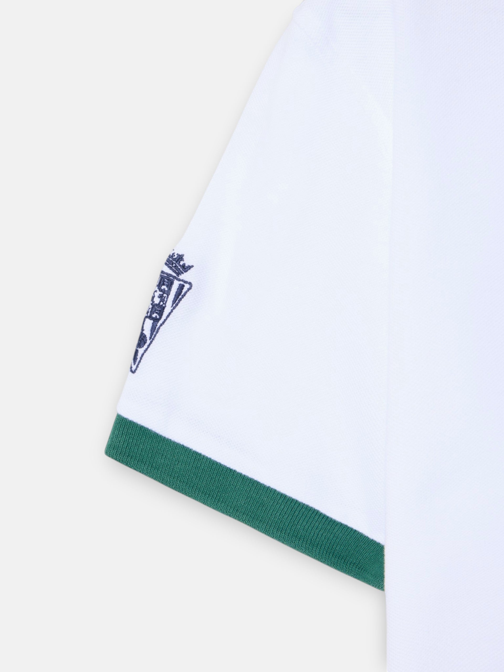 Polo enfant Silbon CCF blanc