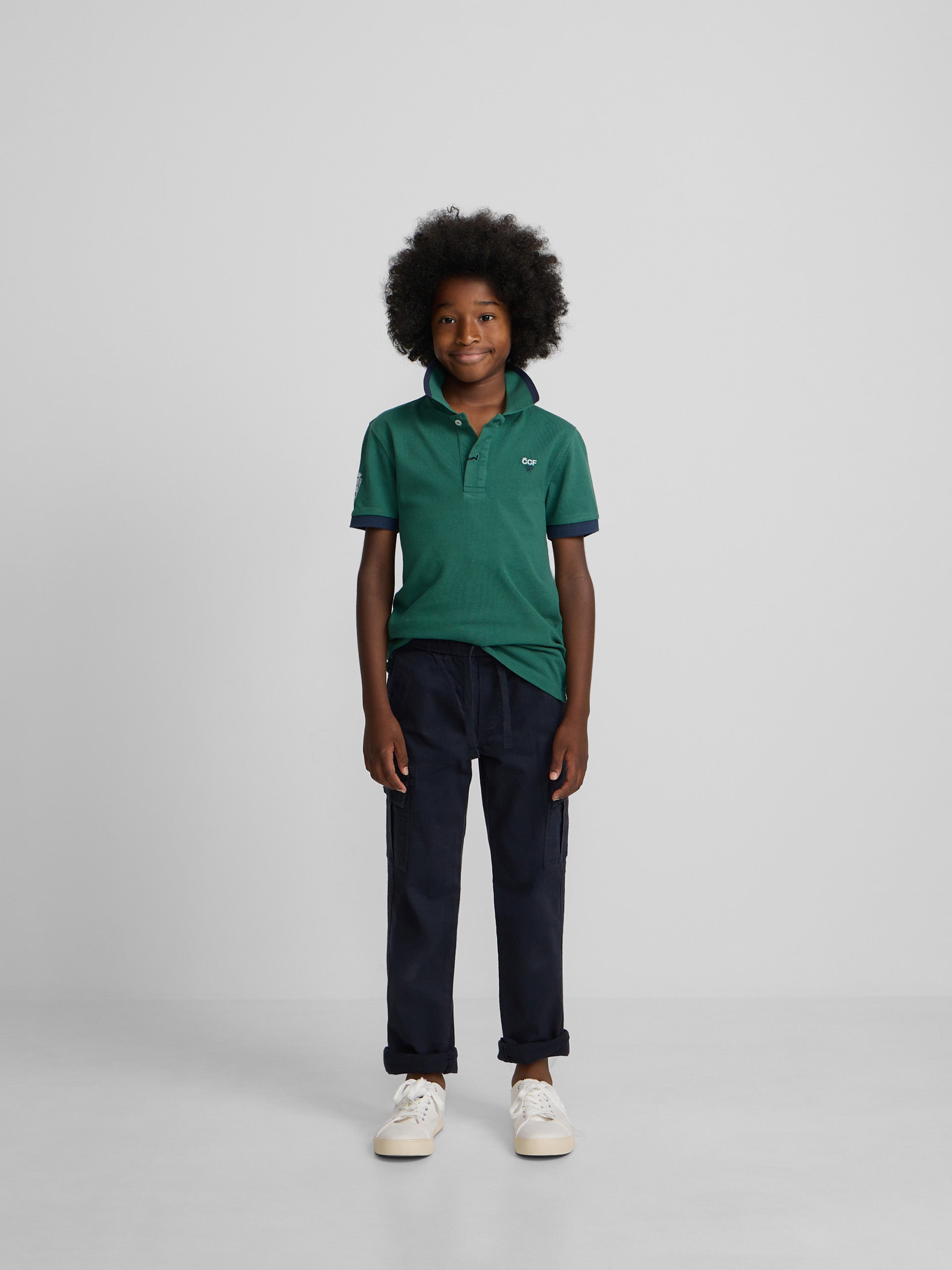Polo kids silbon CCF verde