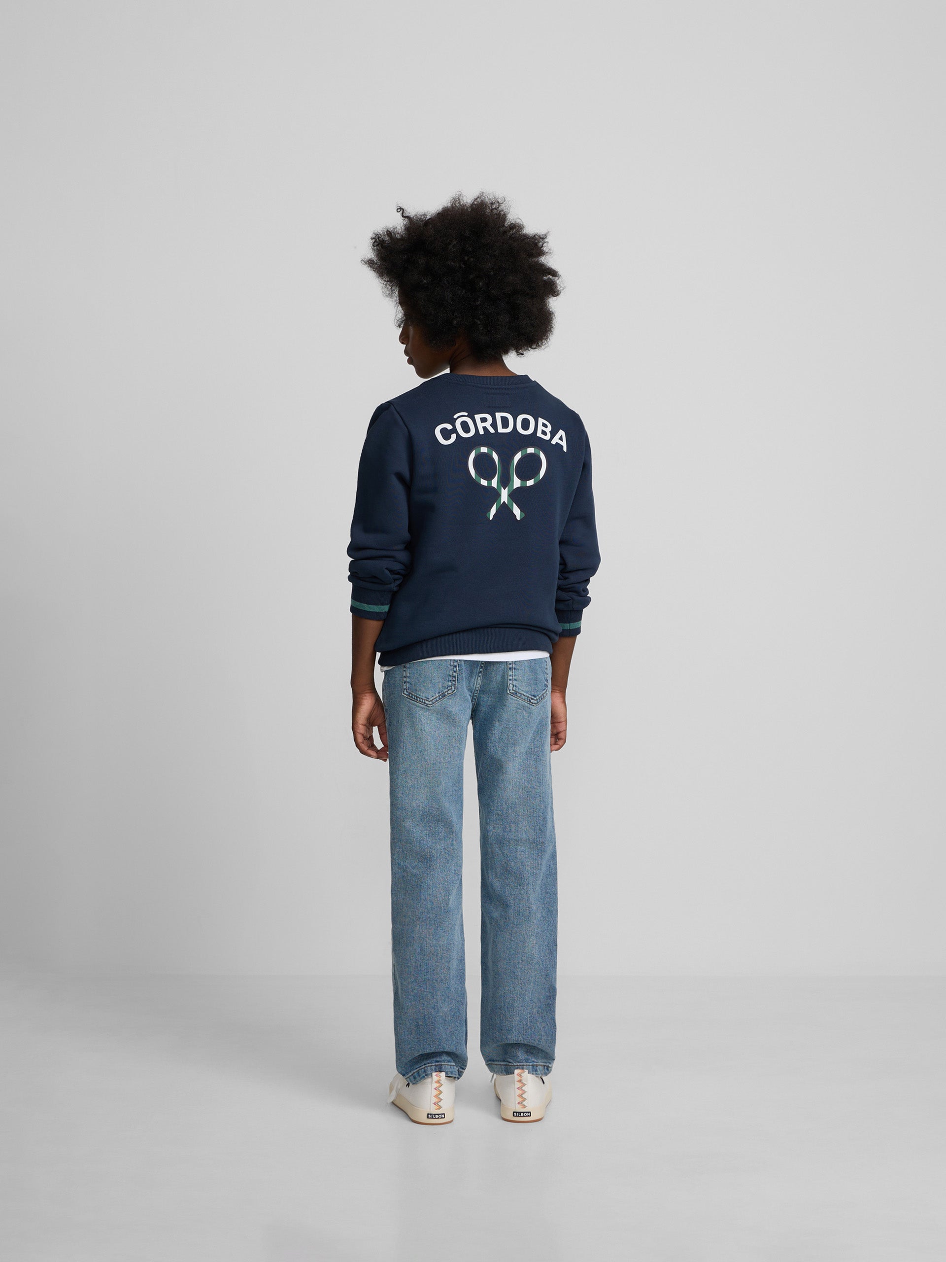 Sudadera kids silbon CCF azul marino