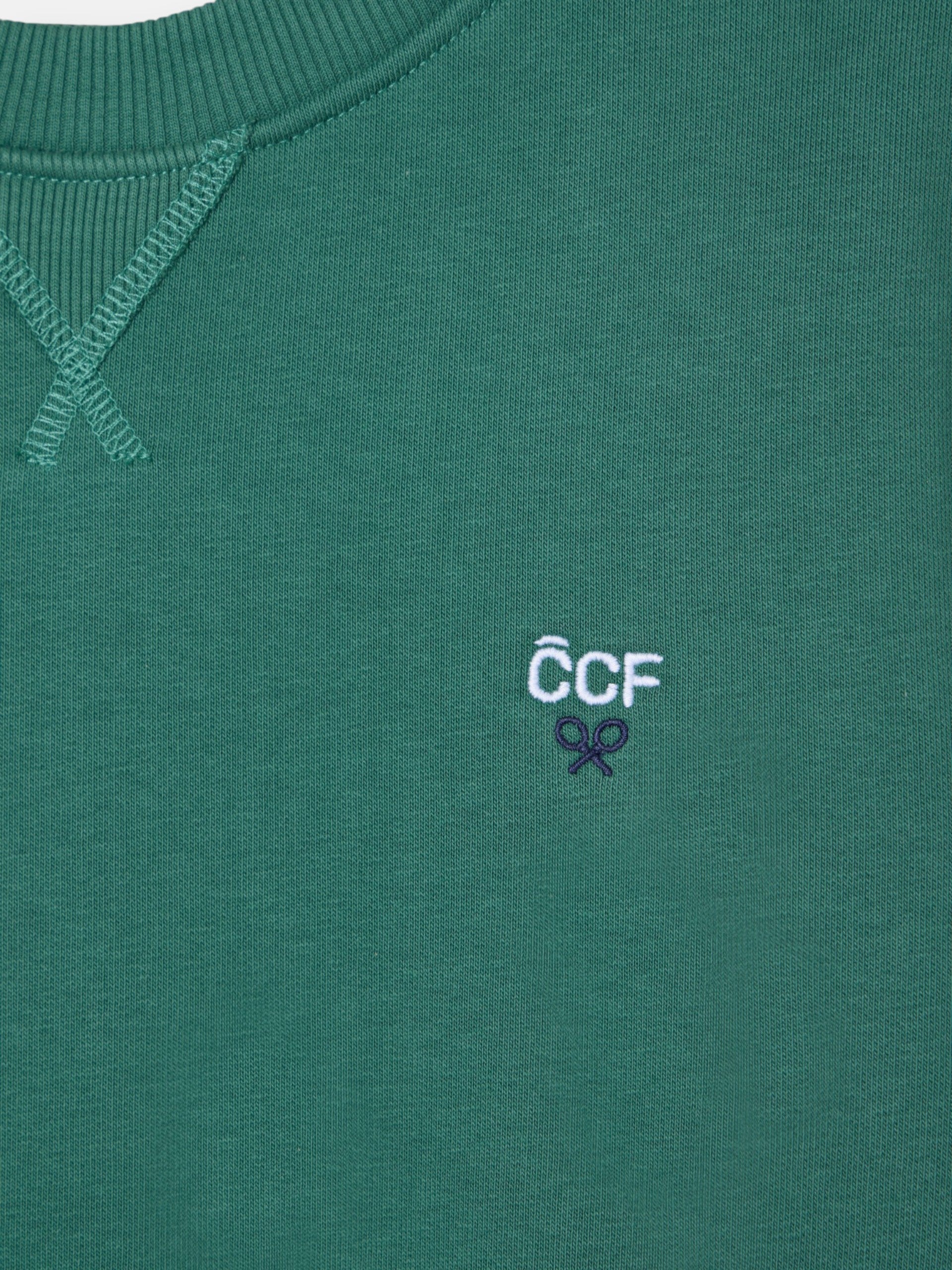 Sudadera kids silbon CCF verde