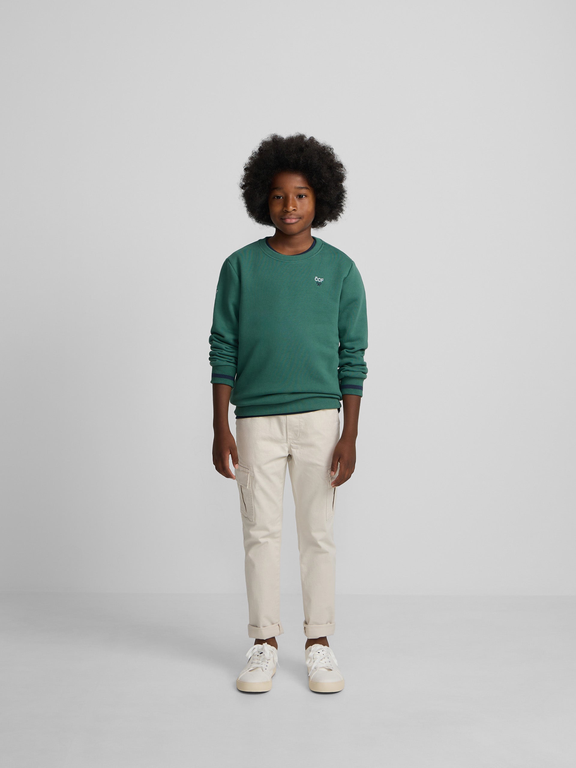 Sudadera kids silbon CCF verde